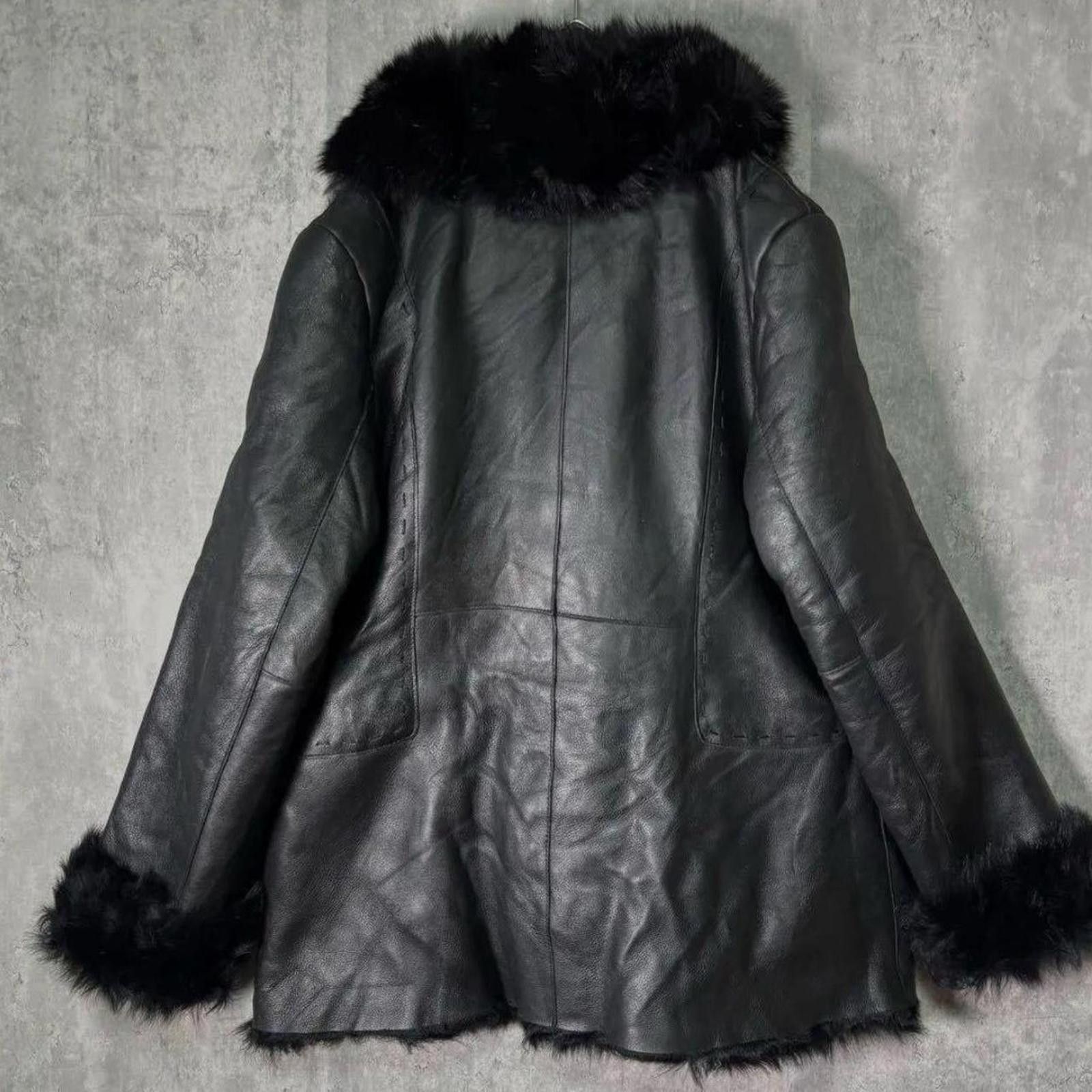Other Real sheep skin and fox fur grunge penny lane jacket coat Size XS / US 0-2 / IT 36-38 - 5 Thumbnail