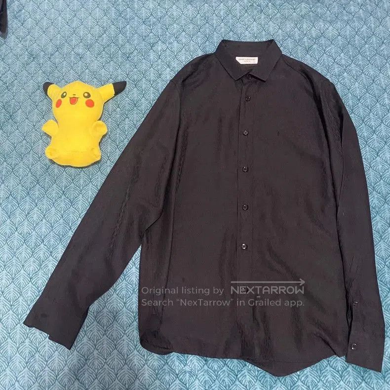 Other Saint Laurent SLP Long Sleeve Shirt Size US L / EU 52-54 / 3 - 1 Thumbnail