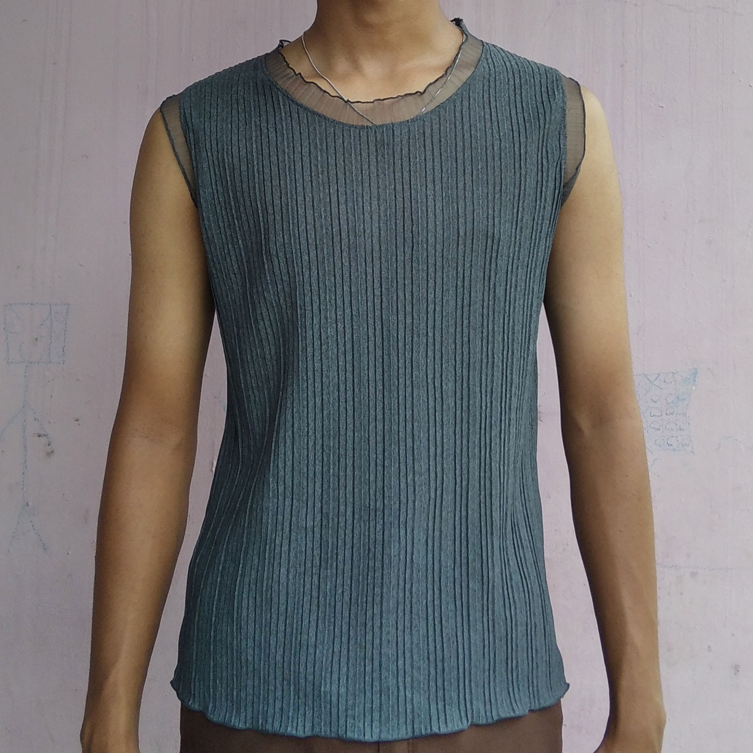 Vintage Y2K BOETTI Issey Miyake Style Tank Top