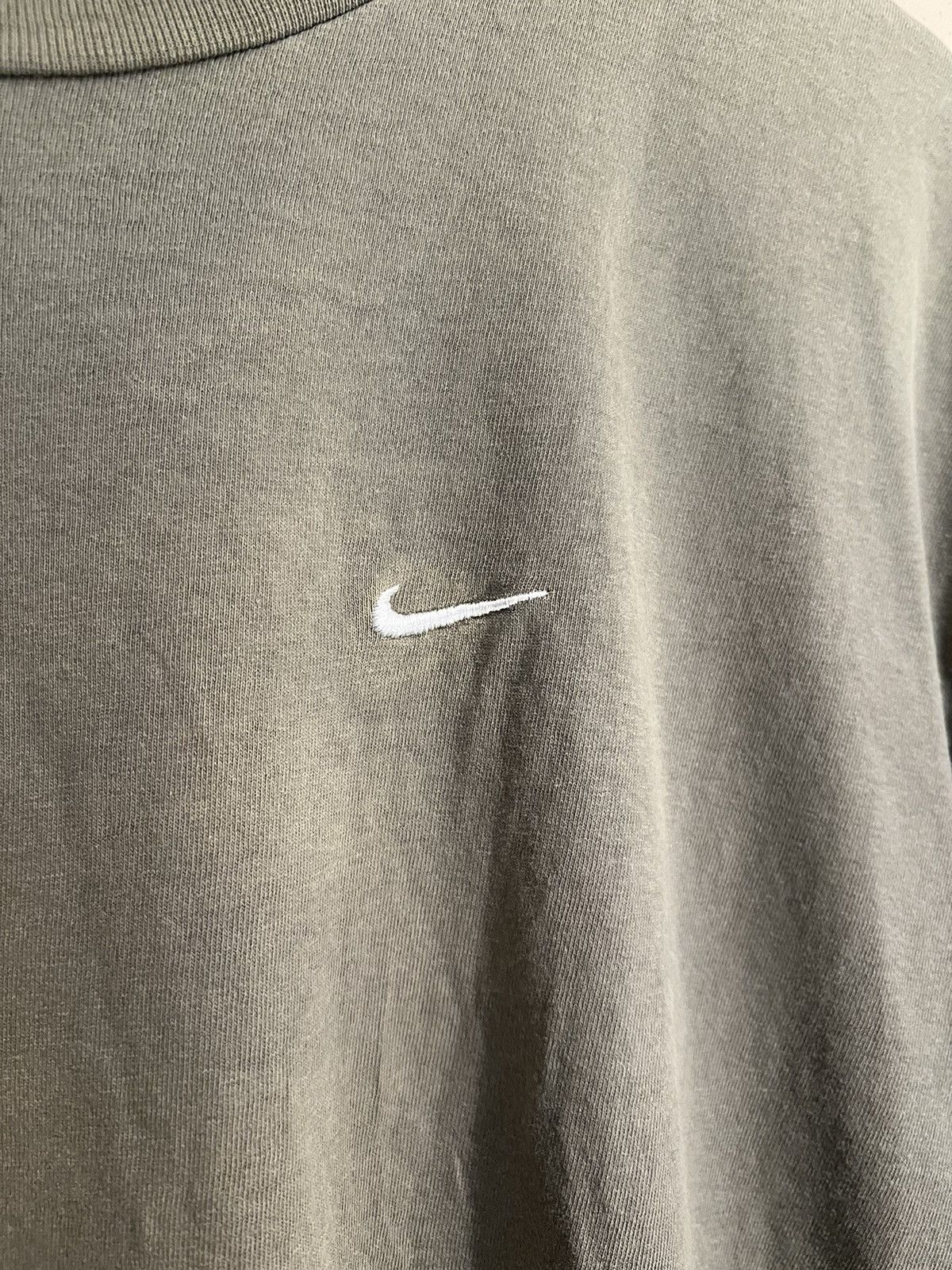Nike Faded Olive Green Nike T-Shirt Size US L / EU 52-54 / 3 - 3 Thumbnail