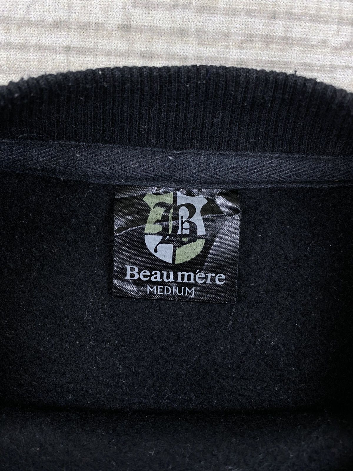 Affliction × Japanese Brand × Vintage Vintage Beaumere Japan Poem Printed Sweatshirt Size US M / EU 48-50 / 2 - 6 Thumbnail