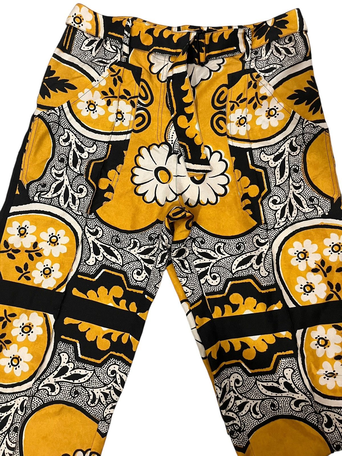 Valentino Rare Unworn Valentino Silk Floral Pants Size 28" / US 6 / IT 42 - 3 Thumbnail