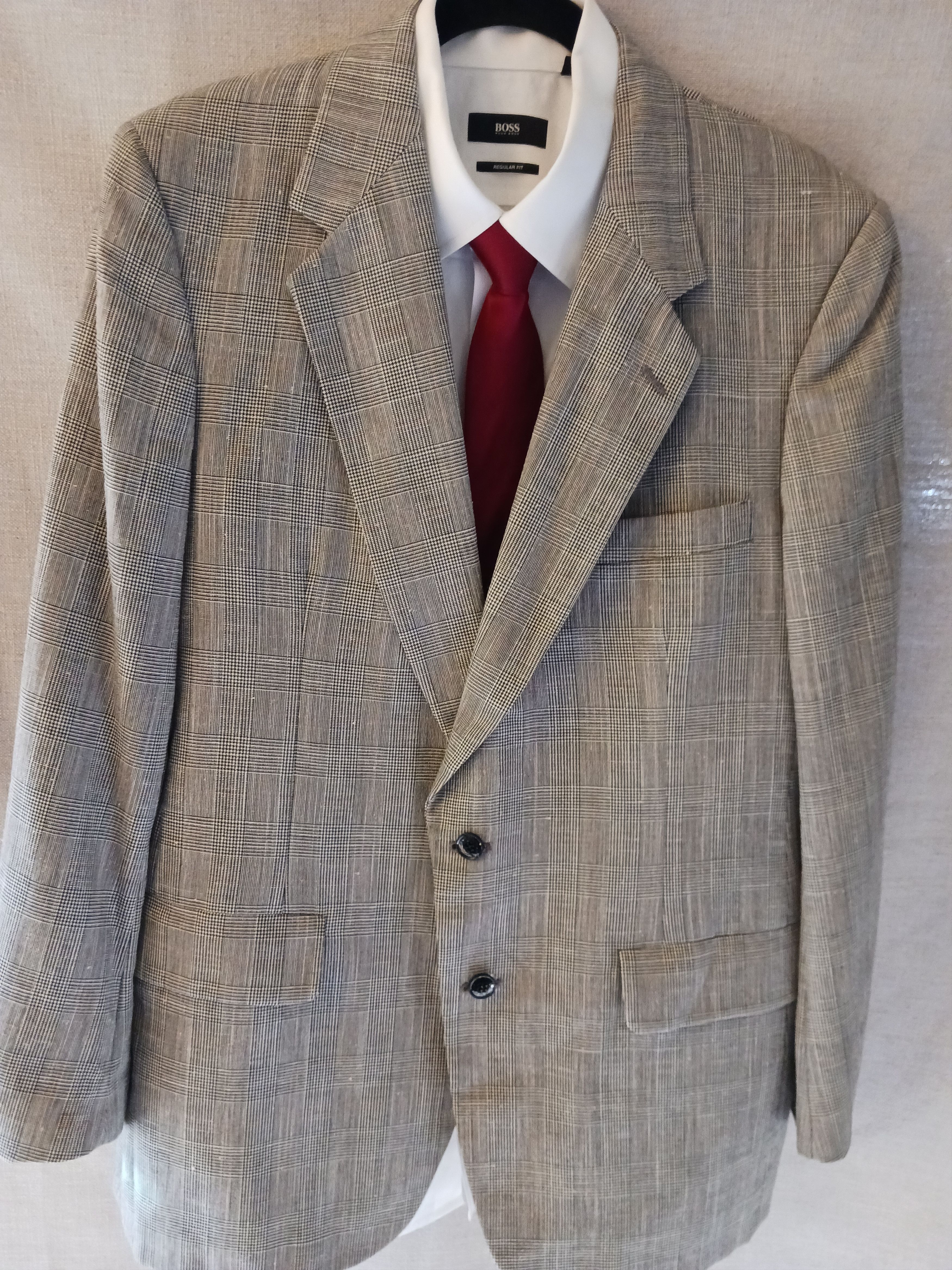 Vintage Vintage 70's Kuppenheimer Glen Plaid Wool Blazer Size 40R - 1 Thumbnail