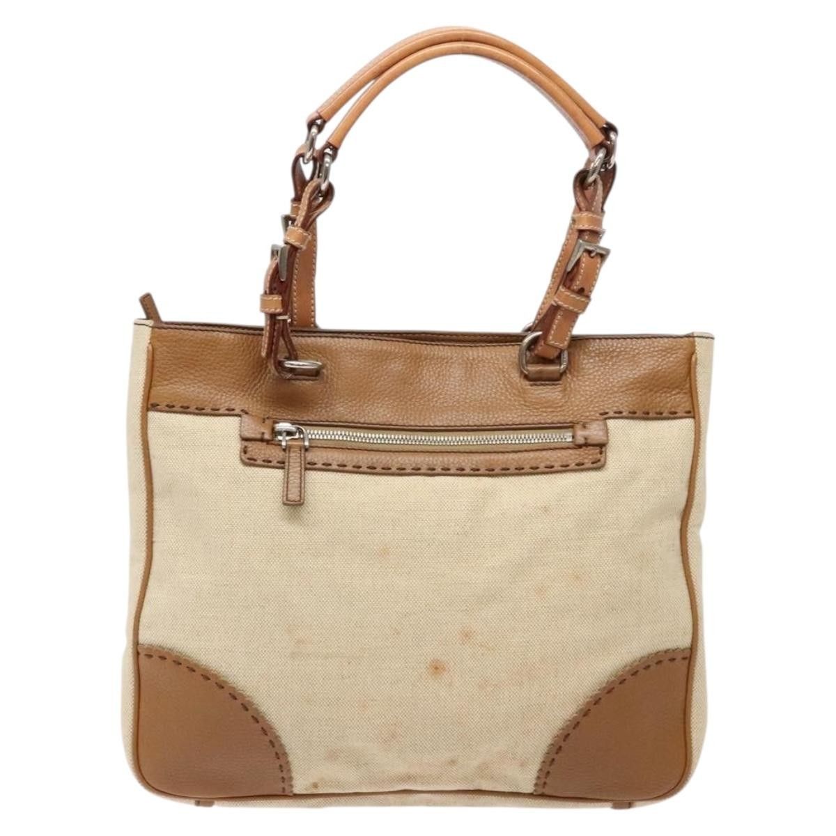 Prada Prada Vintage Convertible Tote Canvas and leather Size ONE SIZE - 1 Thumbnail
