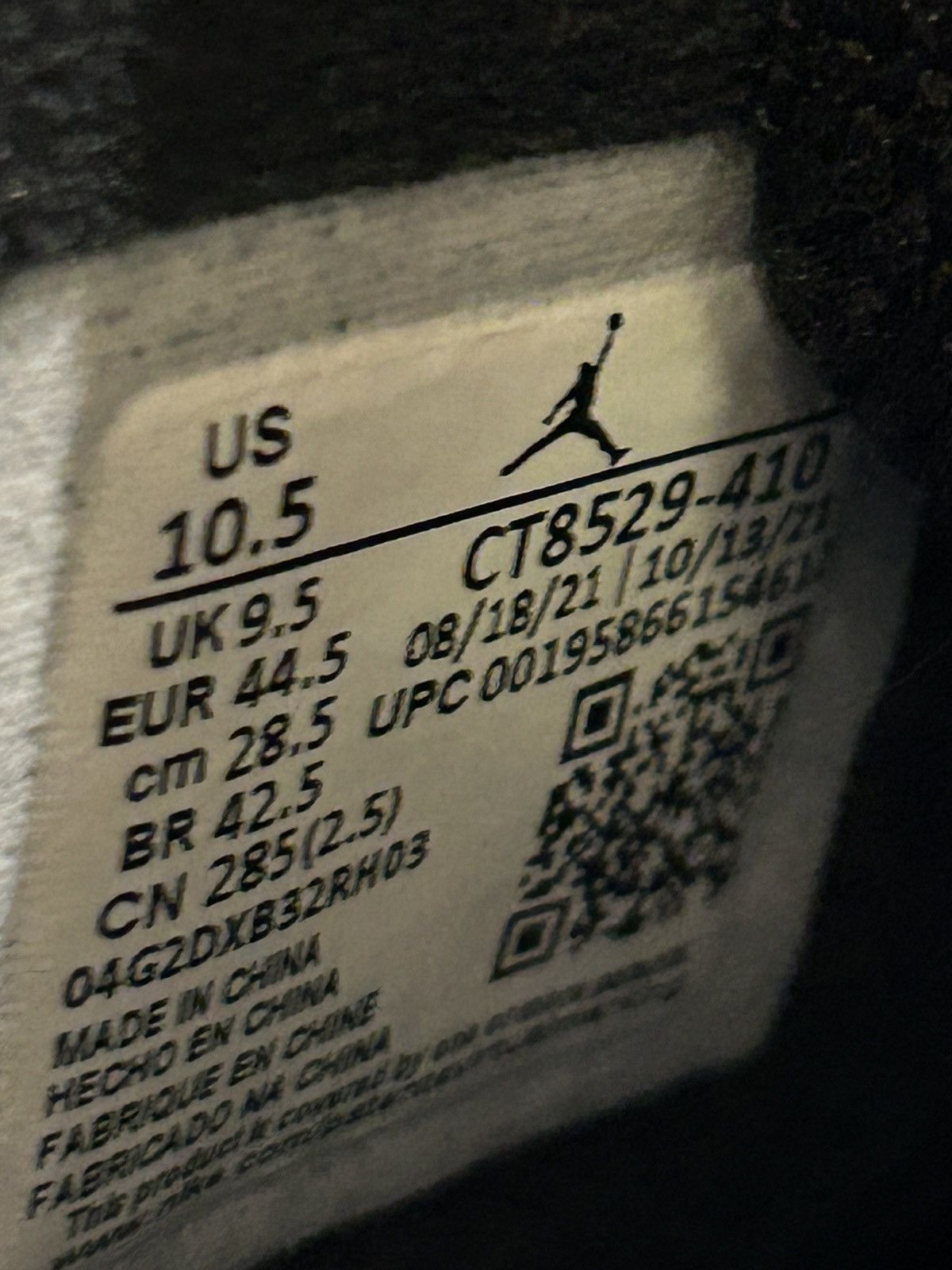Jordan Brand Jordan 6 High ‘UNC White’ Size US 10.5 / EU 43-44 - 6 Thumbnail