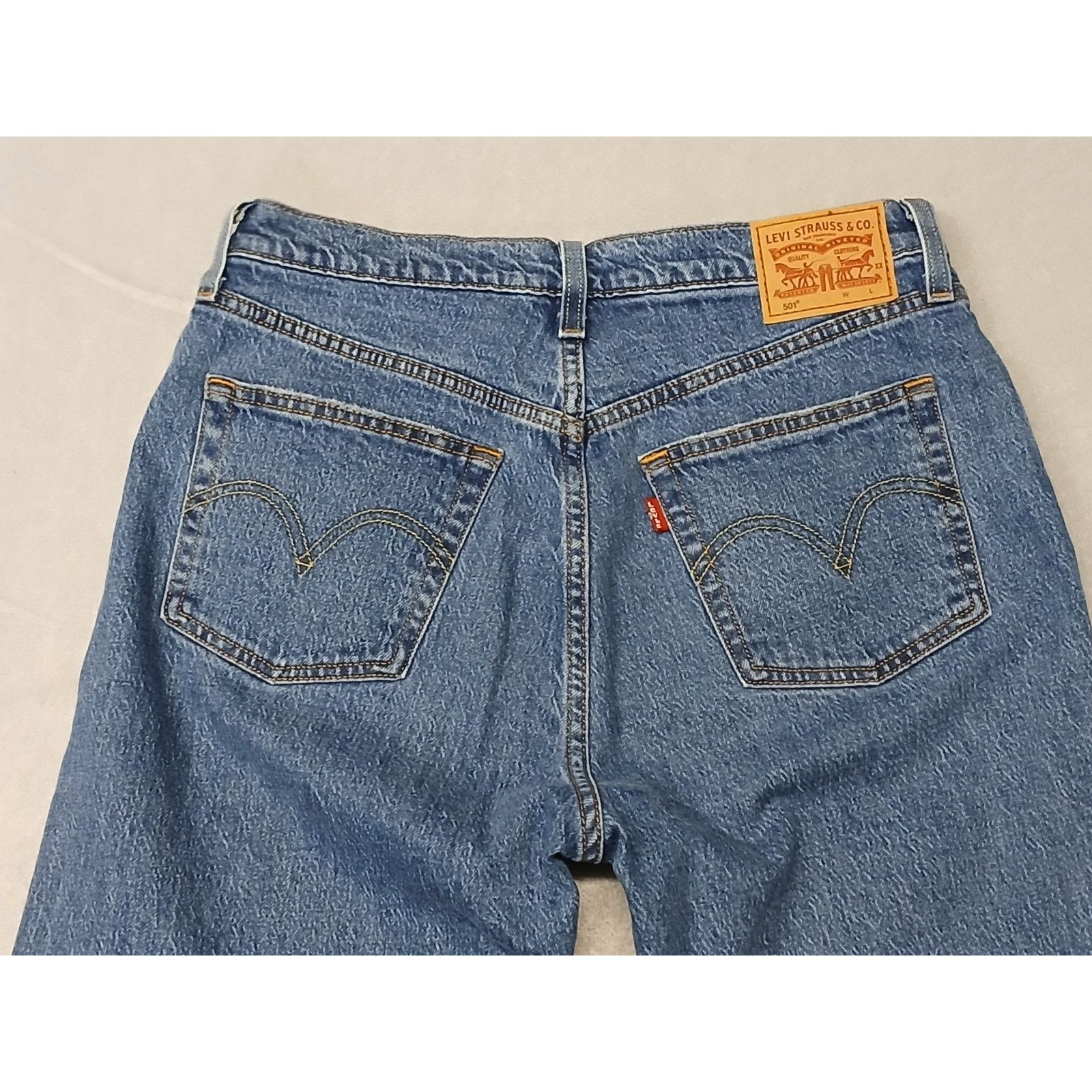 Levi's Levi's (29x30) 501 Mens Denim Jeans Size US 29 - 8 Thumbnail