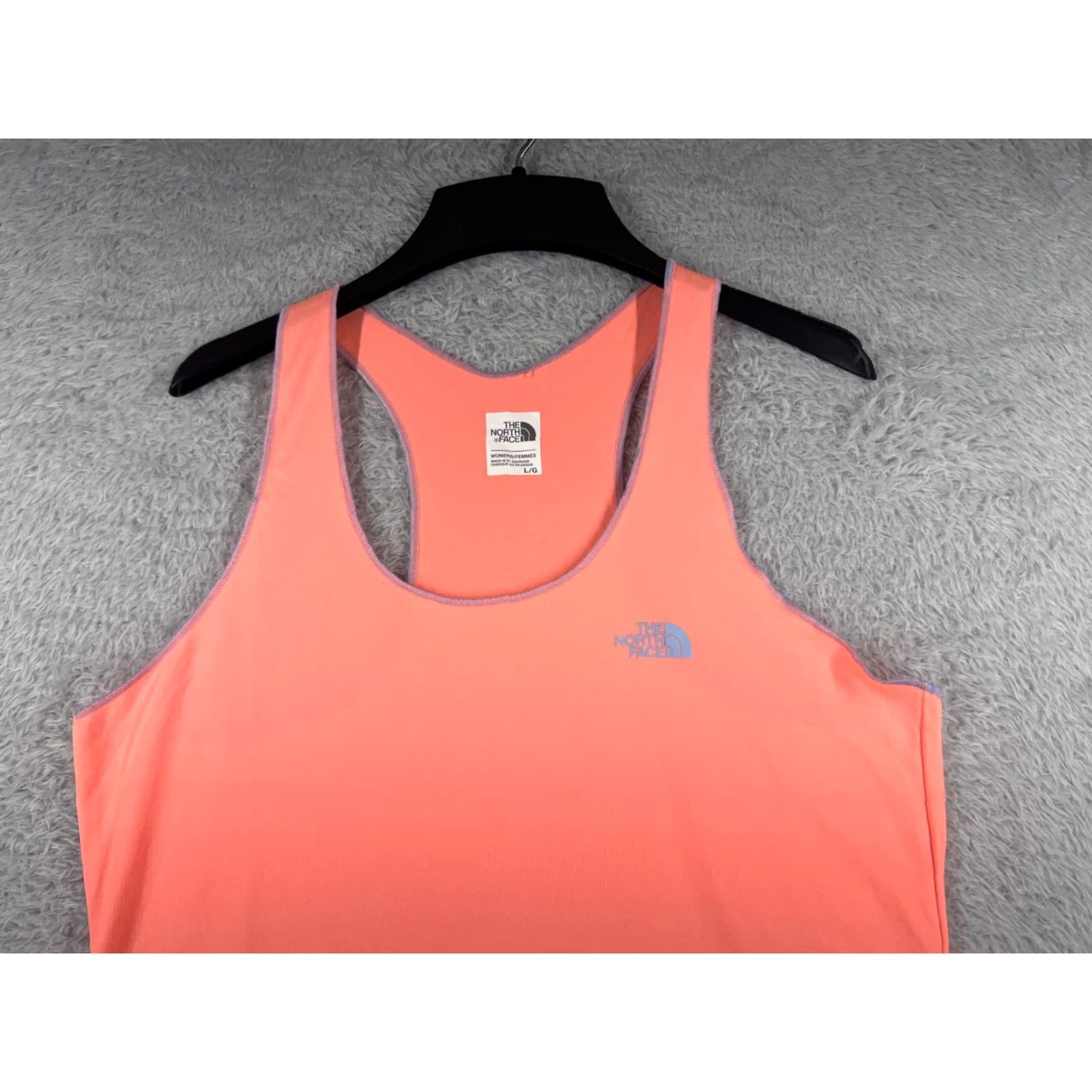 The North Face The North Face Shirt Women Large Coral Tank Sleeveless 100% Polyester Gym Beach Size L / US 10 / IT 46 - 4 Thumbnail