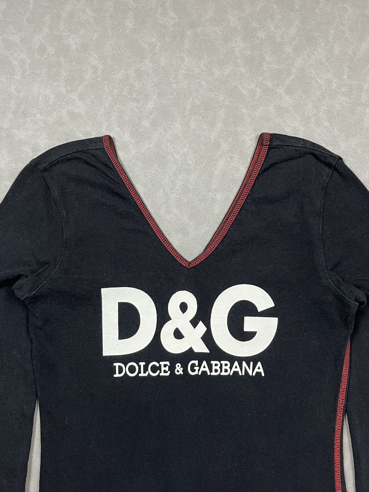 Dolce & Gabbana 2000s D&G big logo long sleeve Size S / US 4 / IT 40 - 3 Thumbnail