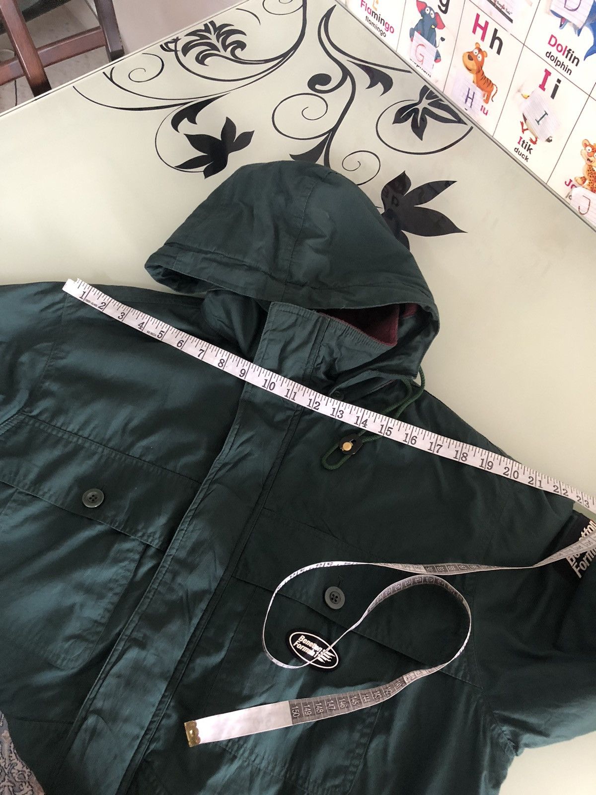 Benetton Vintage 90s Benetton Formula 1 Racing Team Parka Jacket Size US M / EU 48-50 / 2 - 18 Thumbnail