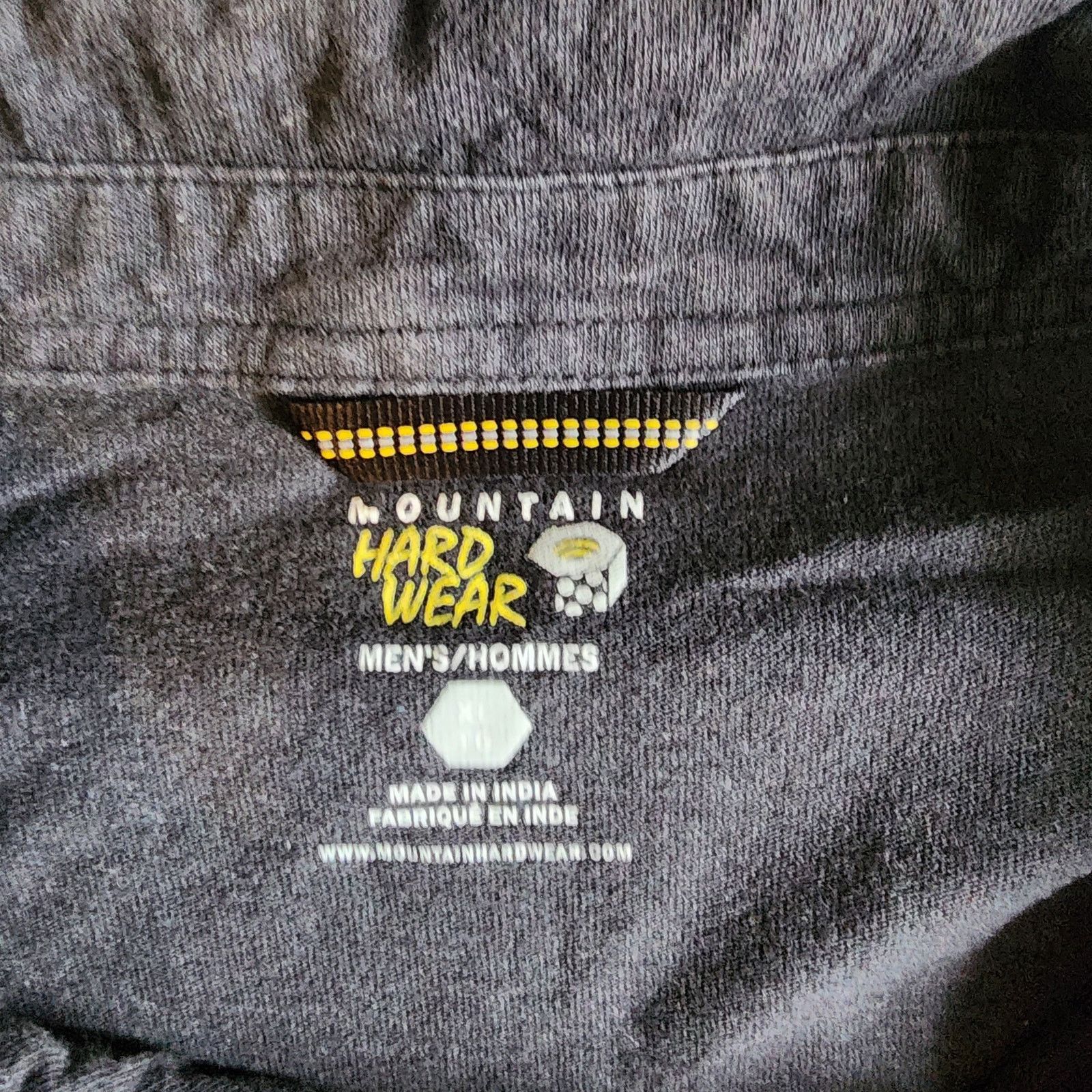 Mountain Hardwear Mountain Hardwear Men's XL Dark Gray Polo Shirt Size US XL / EU 56 / 4 - 4 Thumbnail