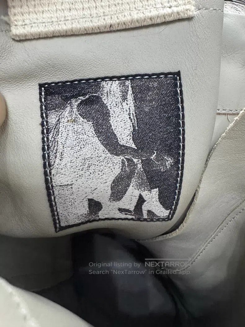 Rick Owens Rick Owens Grey Cowhair Cargo Rider Boots Size US 5 / EU 37 - 8 Thumbnail