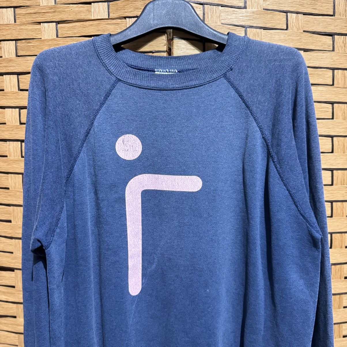 Hanes Vintage Hanes Half Man Logo Sweatshirt Size US L / EU 52-54 / 3 - 3 Thumbnail