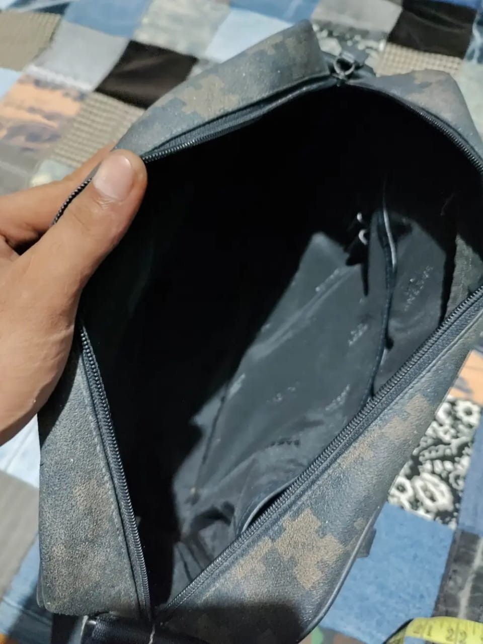 Y's × Yohji Yamamoto Ysaccs by Yohji Yamamoto Crossbody Sling bag Puzzle Print Size ONE SIZE - 11 Thumbnail