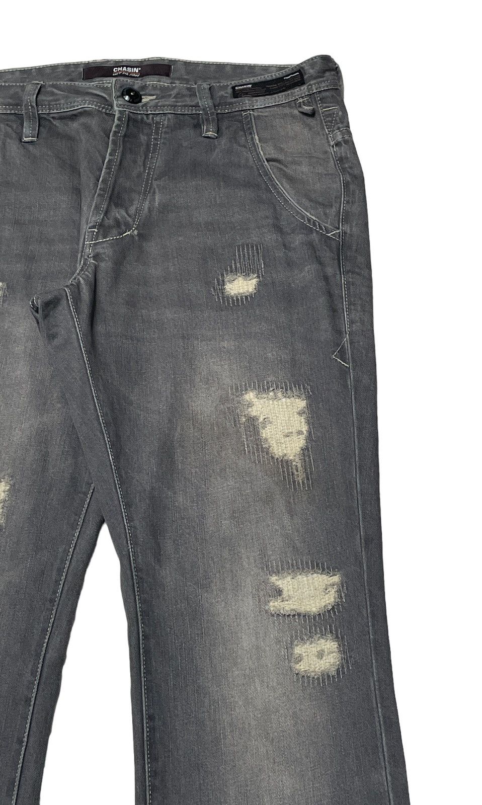 Japanese Brand × Vintage Vintage Japanese Brand Chasin Flared Jeans 2000s Size US 33 - 4 Thumbnail
