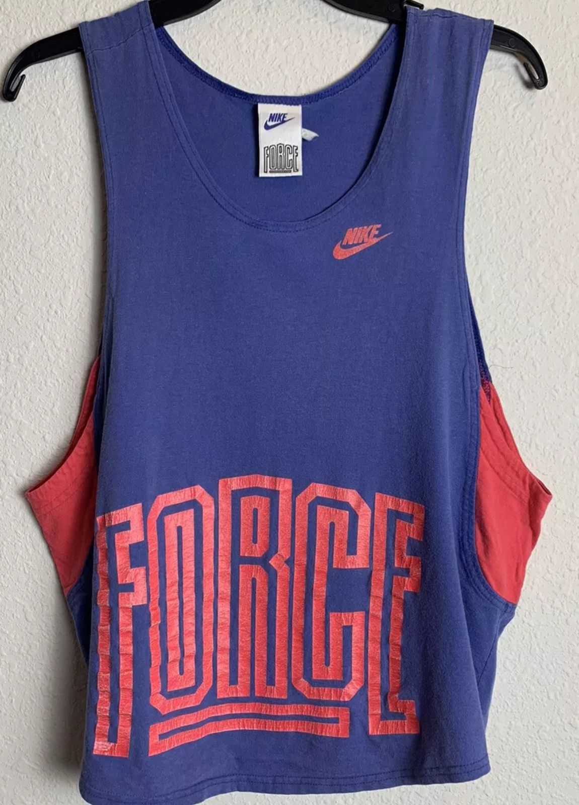 Nike Vintage Nike Force Tank Top Muscle Tee Size US M / EU 48-50 / 2 - 1 Thumbnail