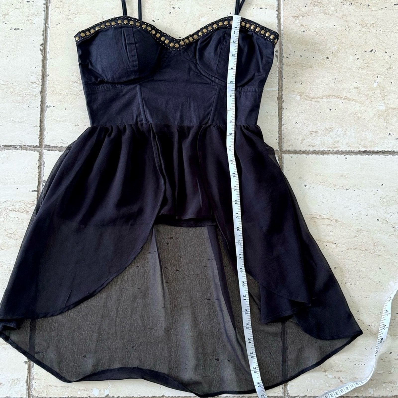 Other ANGIE Black Top with studs, Size M Size M / US 6-8 / IT 42-44 - 9 Thumbnail