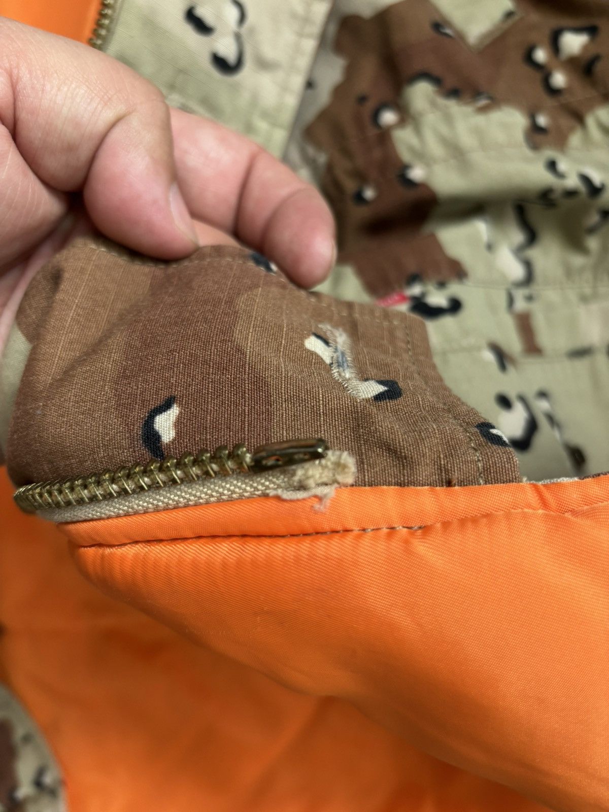 Supreme Supreme F/W14 Desert Camo N3B Parka Size US L / EU 52-54 / 3 - 9 Thumbnail