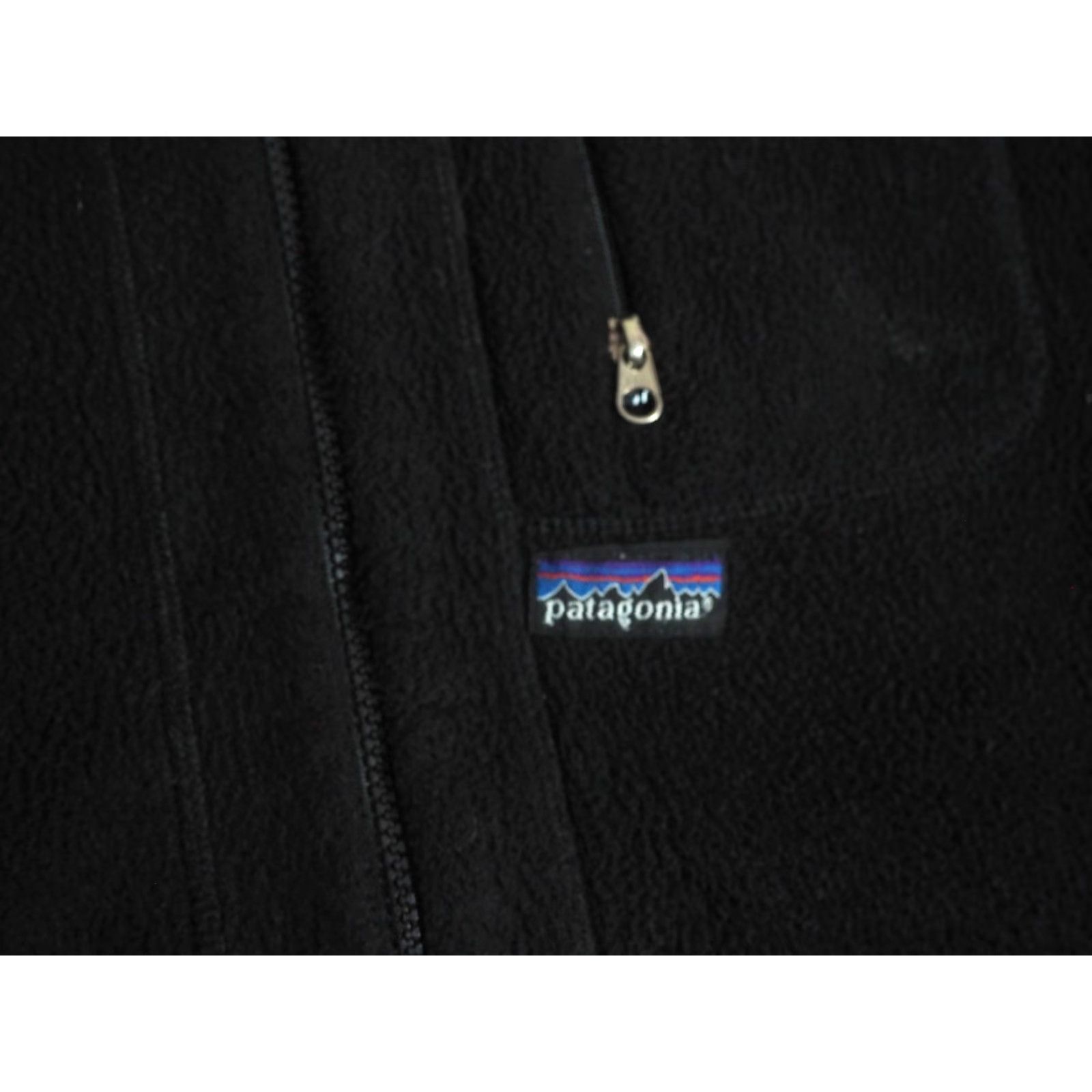 Patagonia VTG Patagonia Synchilla USA 1997 Jacket - Black Fleece Zip Short Outdoor Hiking Mens M Size US M / EU 48-50 / 2 - 7 Thumbnail
