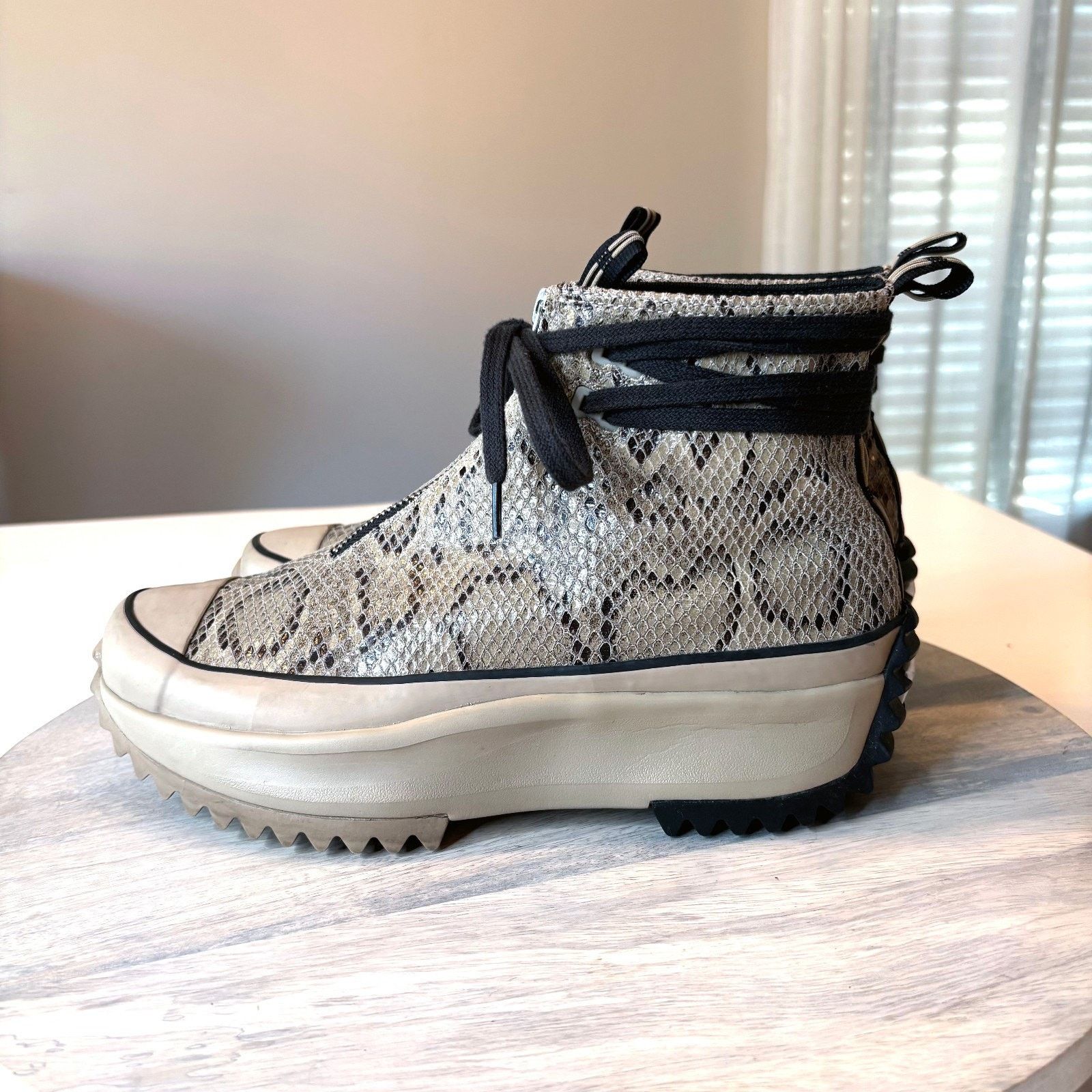 Converse Converse Run Star Snakeskin Sneakers Limited Edition Size 9 Size US 9 / IT 39 - 2 Thumbnail