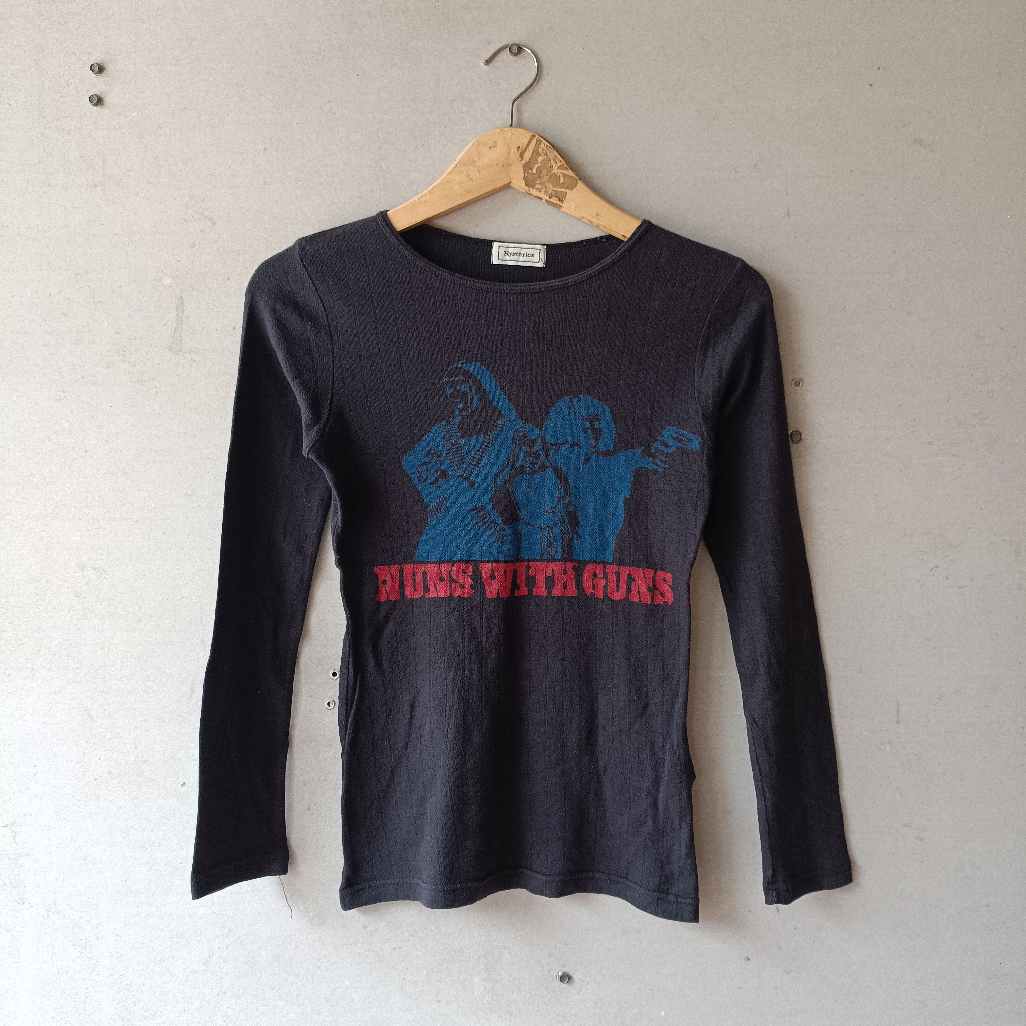 Hysteric Glamour vintage HYSTERIC GLAMOUR nuns with guns long sleeve Size XS / US 0-2 / IT 36-38 - 1 Thumbnail