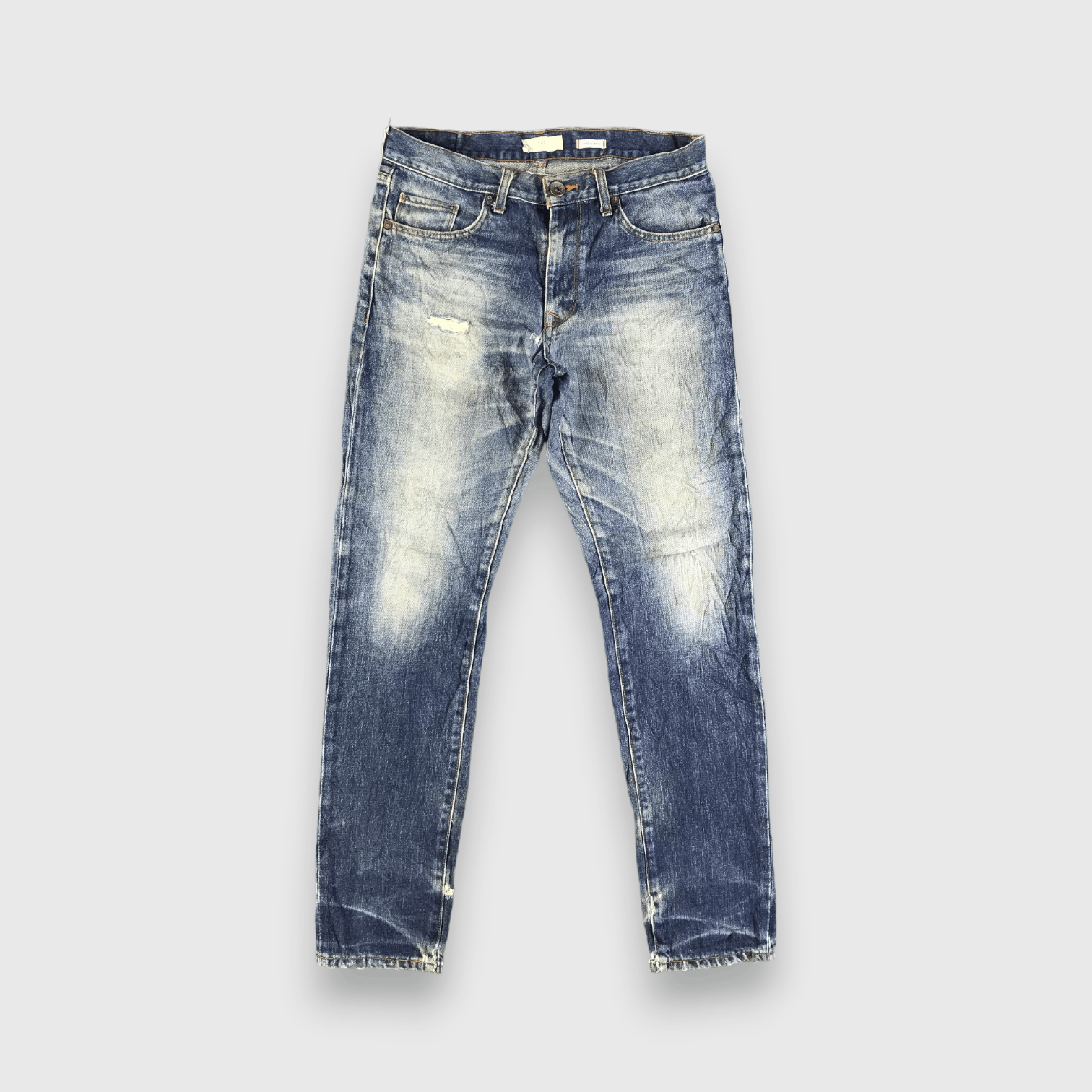 Japanese Brand Vintage Back Number Jeans-J3631 Size US 32 / EU 48 - 1 Thumbnail