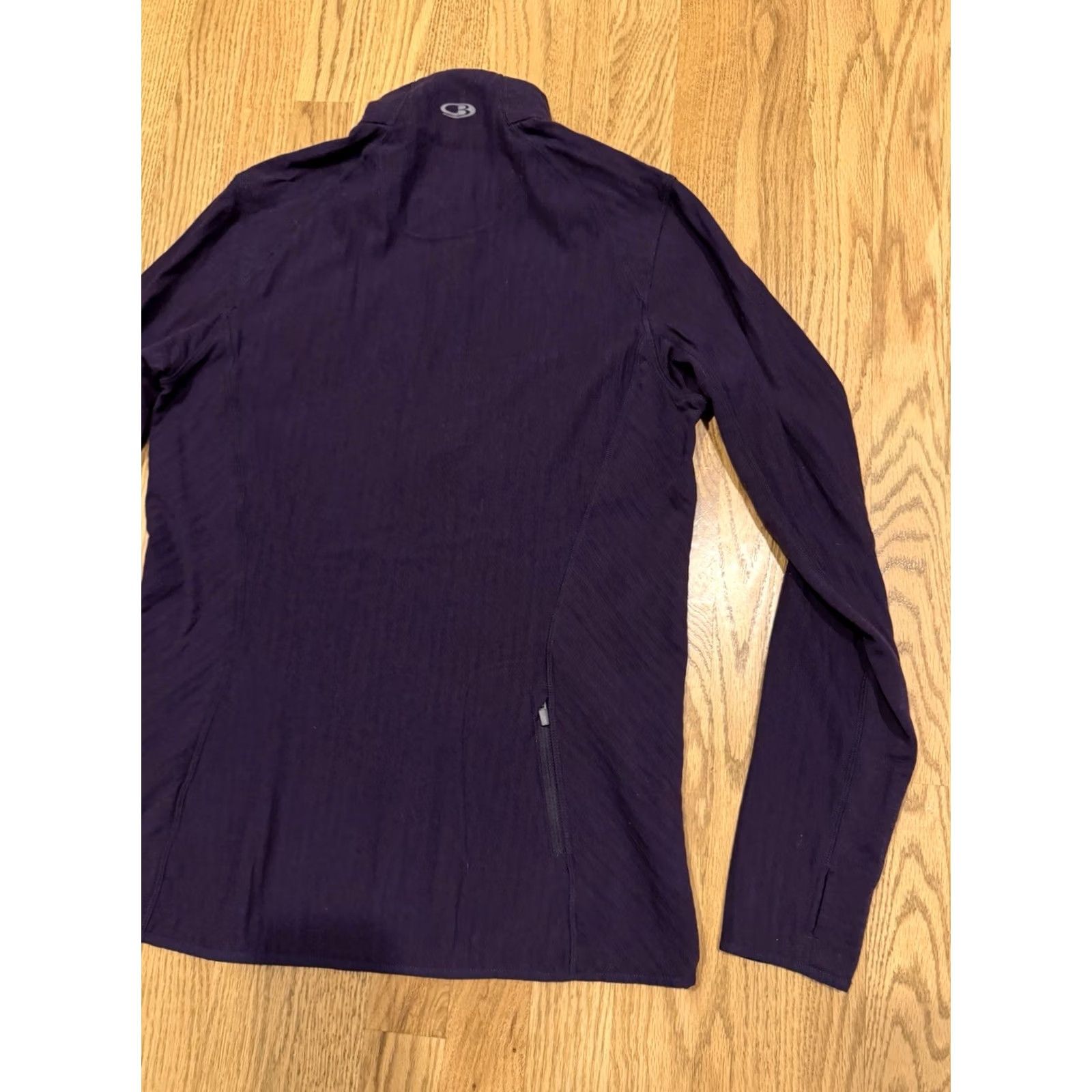 Icebreaker Icebreaker Sweater Womens L Purple Merino Wool Pullover Women Size Thumbholes Size L / US 10 / IT 46 - 4 Thumbnail