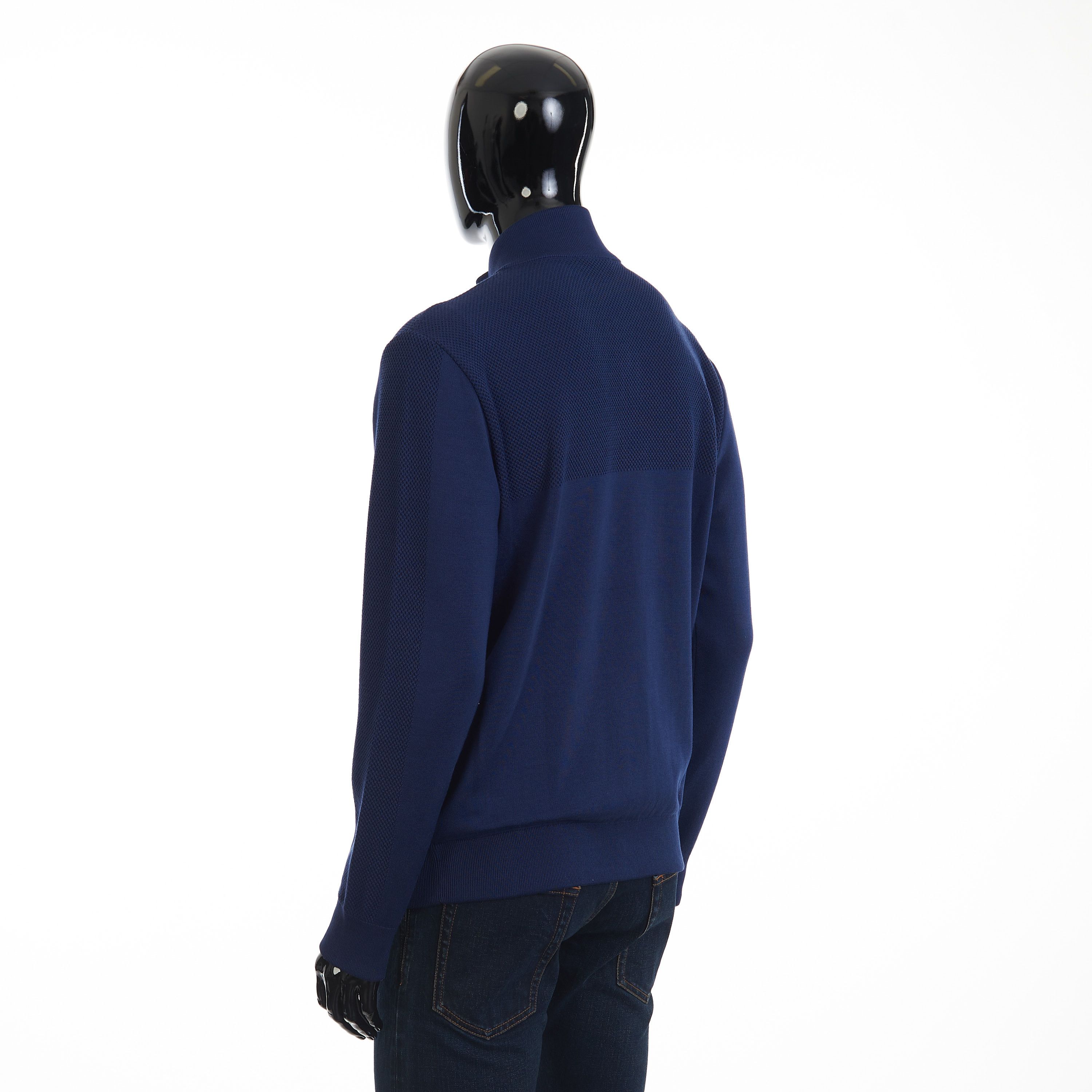 Stefano Ricci Knit Jogging Blouson - Full Zip, Matte Crocodile Insert Size US L / EU 52-54 / 3 - 4 Thumbnail