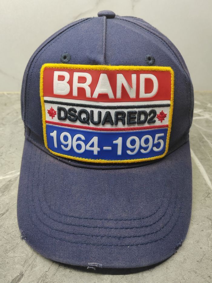 Dsquared2 Vintage Dsquared2 Distressed Style Cap Hat Size ONE SIZE - 2 Thumbnail