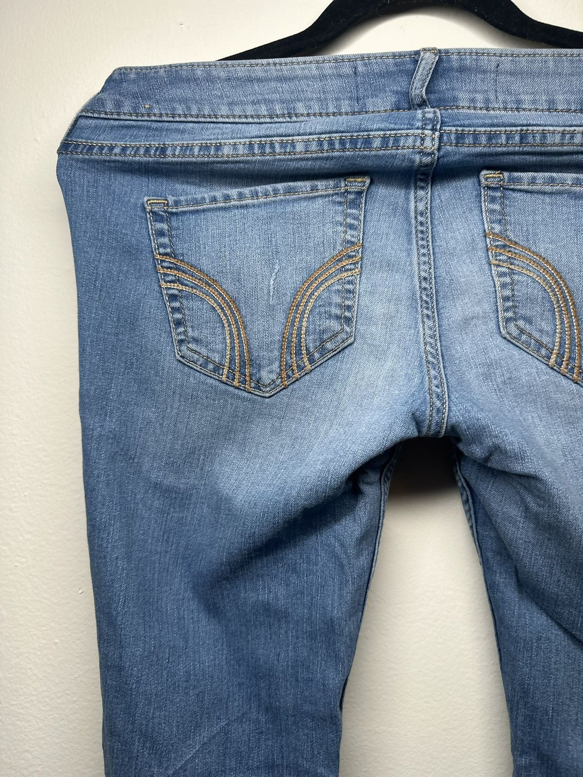 Hollister Hollister Jeans Womens 3R W26 L31 Super Skinny Distressed Size 26" / US 2 / IT 38 - 11 Thumbnail