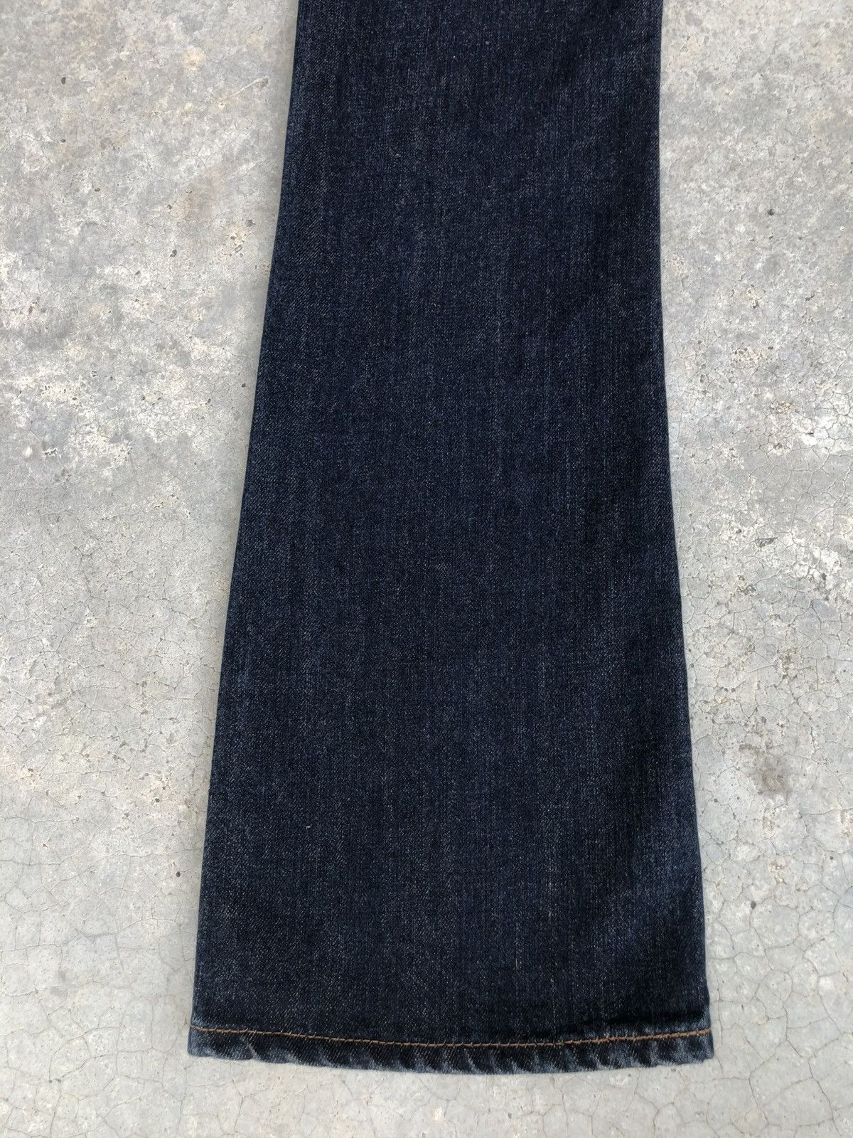 If Six Was Nine Japanese Edwin XU Flared Jeans Distressed Jeans Size US 31 - 11 Thumbnail