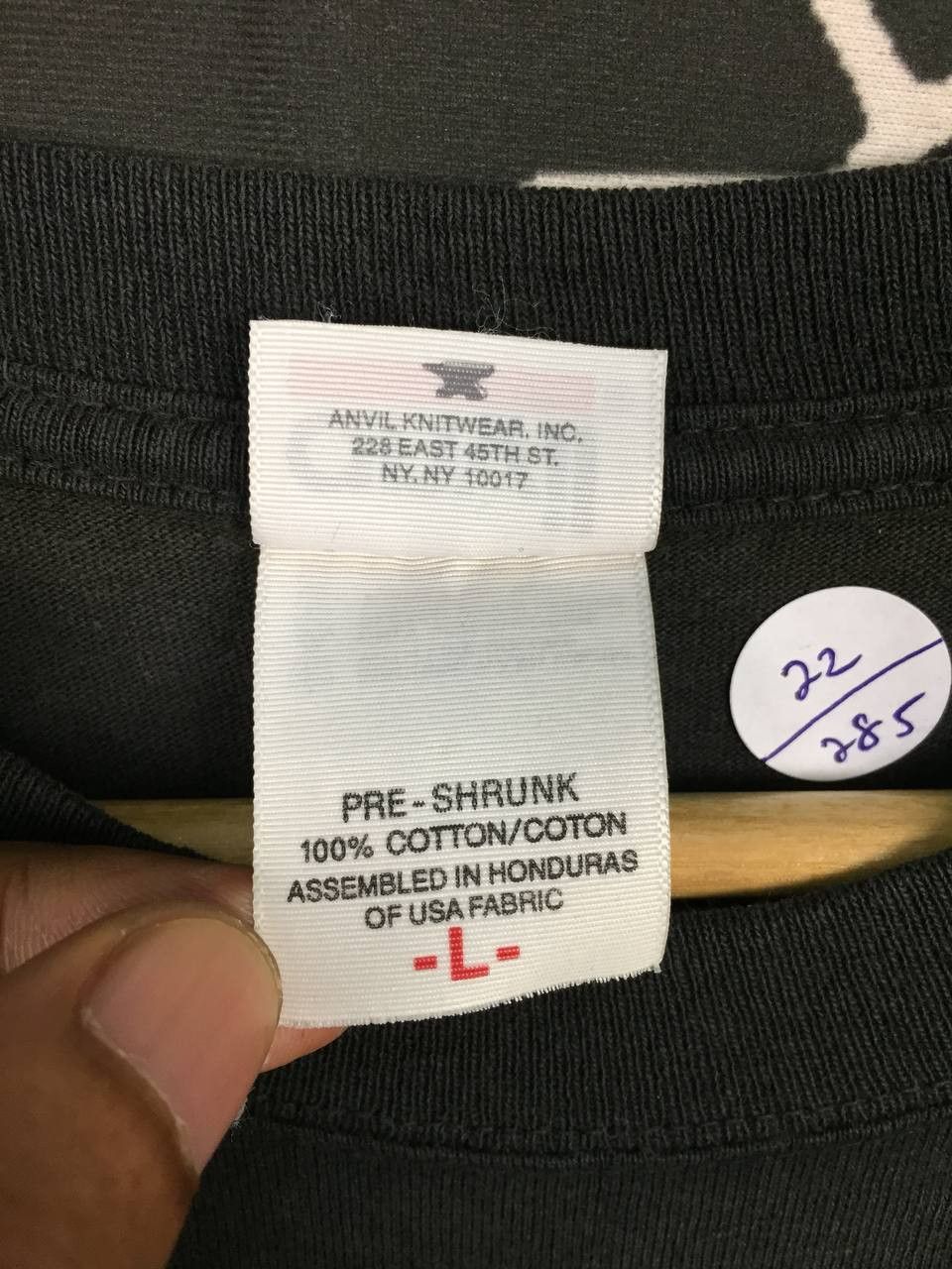 Anvil × Vintage Vtg Y2k Thunderbolt Democracy Skulls Graphic Tee Size US L / EU 52-54 / 3 - 12 Thumbnail