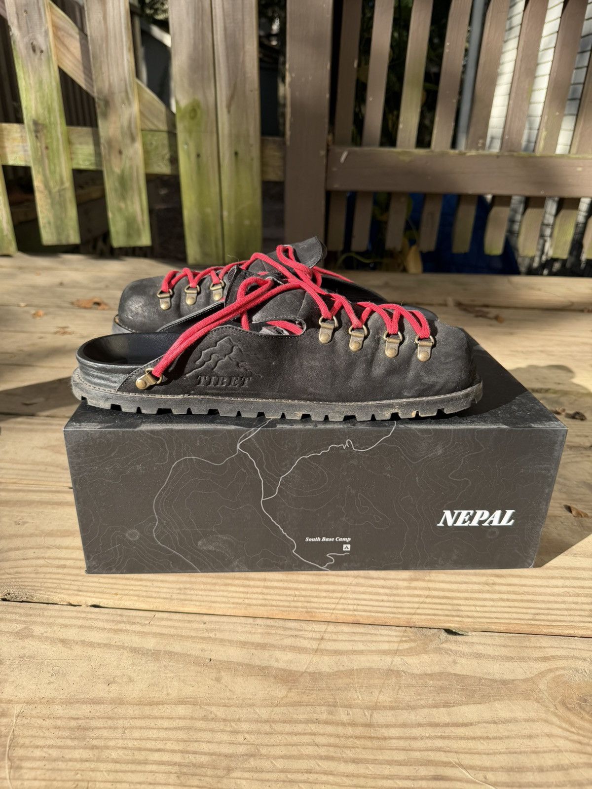Fugazi Fugazi Tibet Original Black/Red M13 Size US 13 / EU 46 - 4 Thumbnail