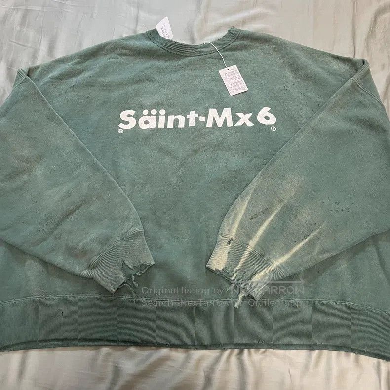 Saint Michael Saint Michael Destroy vintage sweatshirts Size US L / EU 52-54 / 3 - 3 Thumbnail