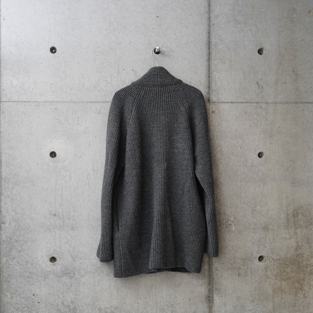 Edition Japan EDITION Shawl Collar Cardigan Gray Size US S / EU 44-46 / 1 - 2 Thumbnail