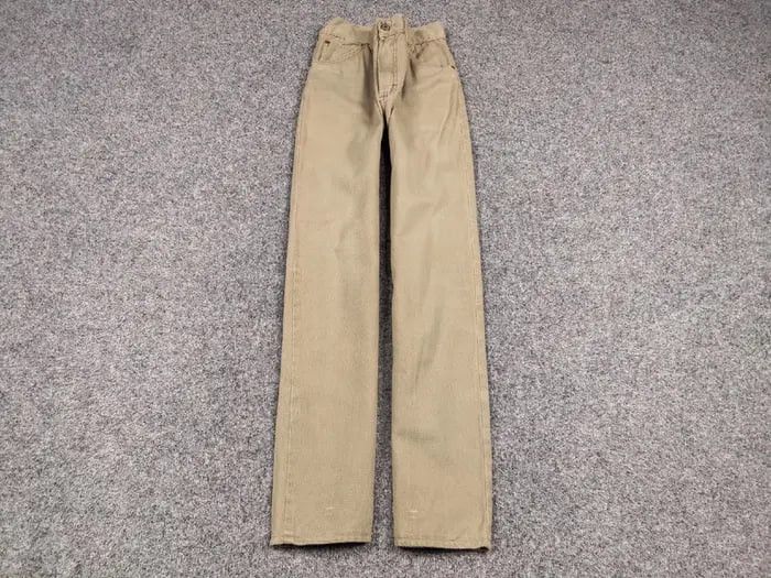 Levi's Vintage Levi's 646 0419 Big E Orange Tag Jeans Beige Pants Size US 30 / EU 46 - 2 Thumbnail