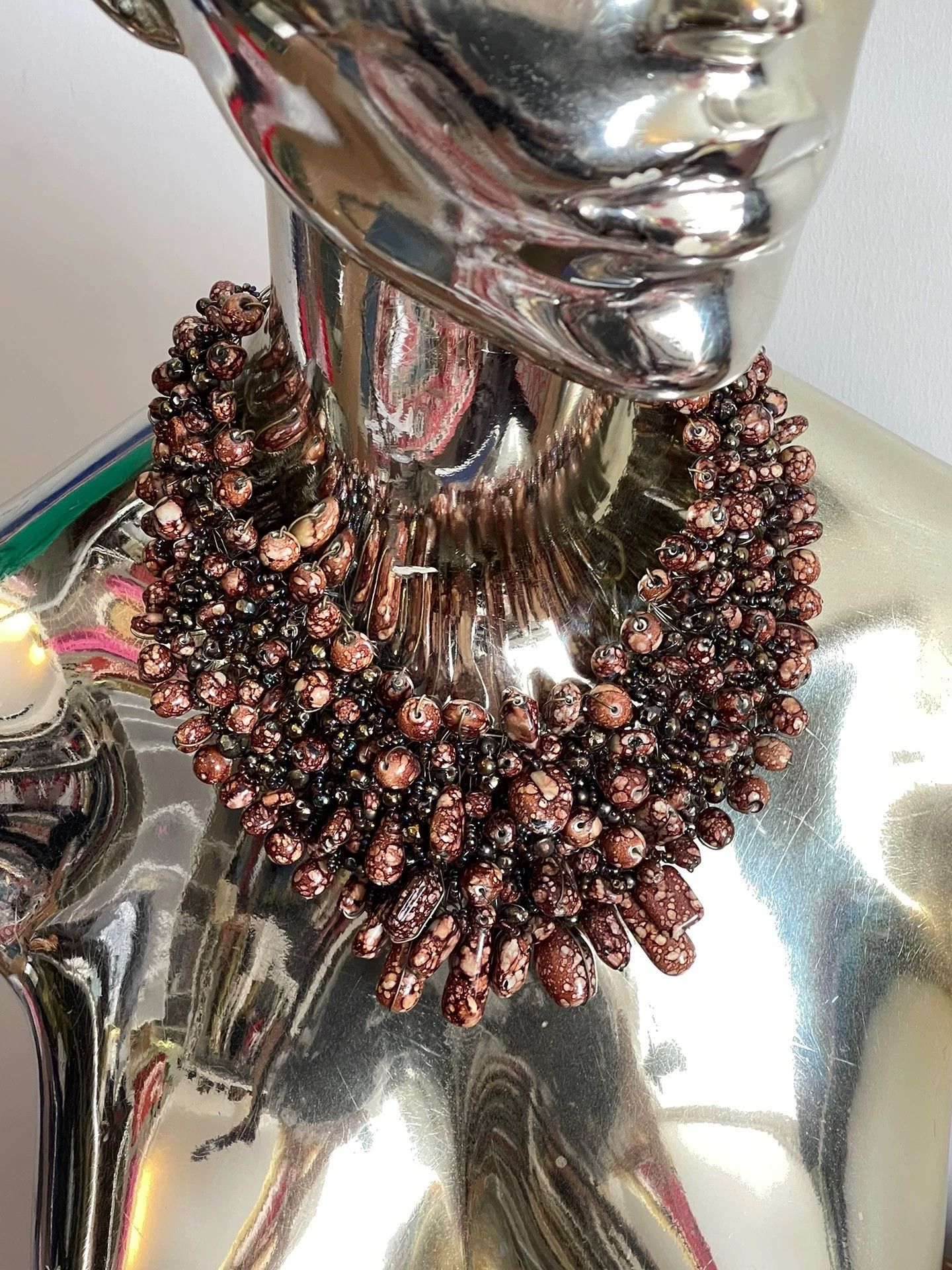 Other Niche Brand Stunning Handcrafted Stone Choker Size ONE SIZE - 3 Thumbnail