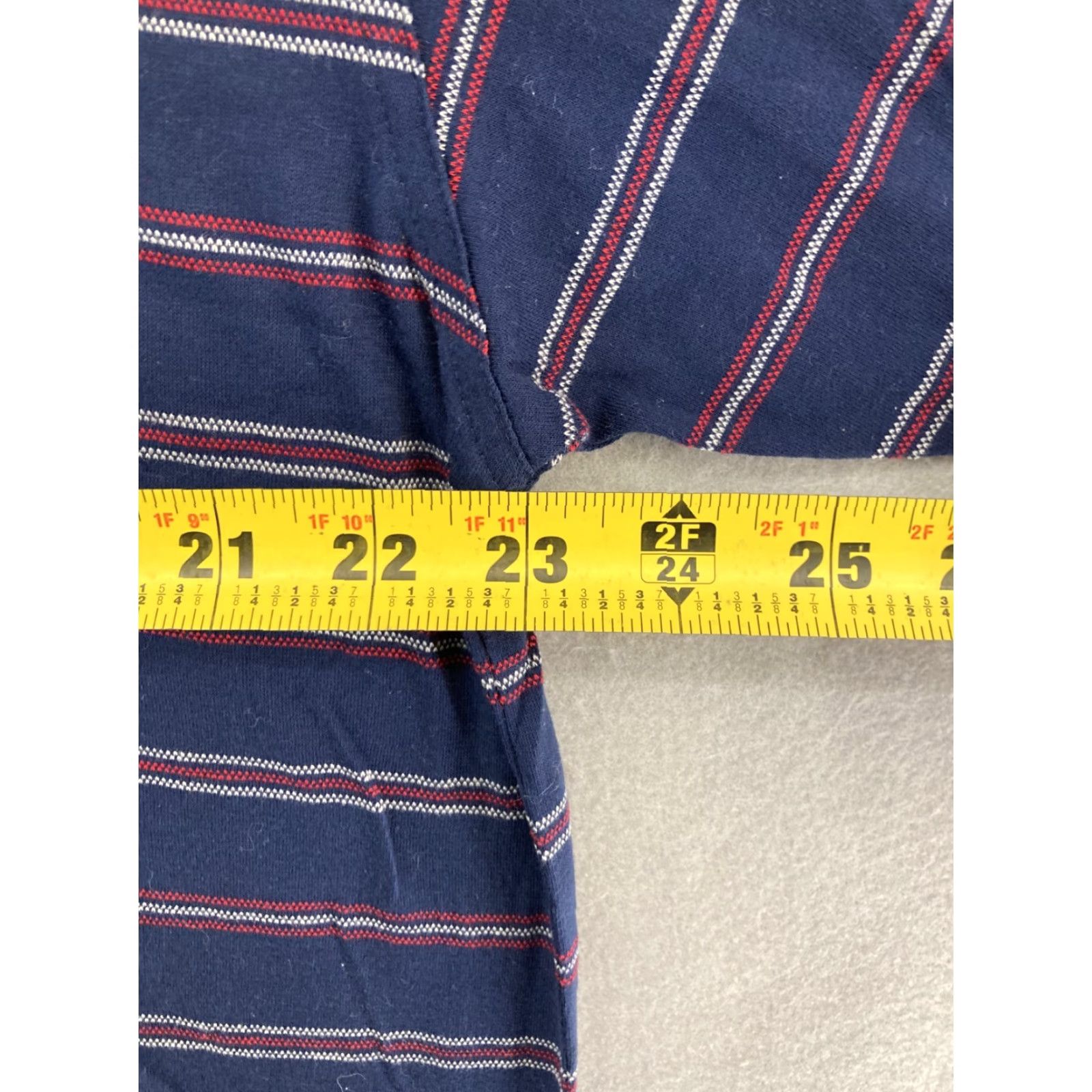 Vintage Masters Collection Men's XL Blue Striped Golf Polo Shirt, 90s Retro Classic Casual Activewear Size US XL / EU 56 / 4 - 4 Thumbnail