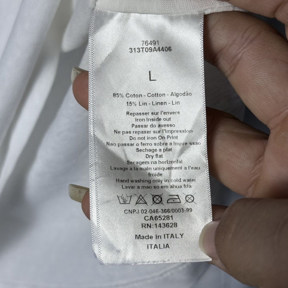 Band Tees Christian Dior Size L / US 10 / IT 46 - 4 Thumbnail