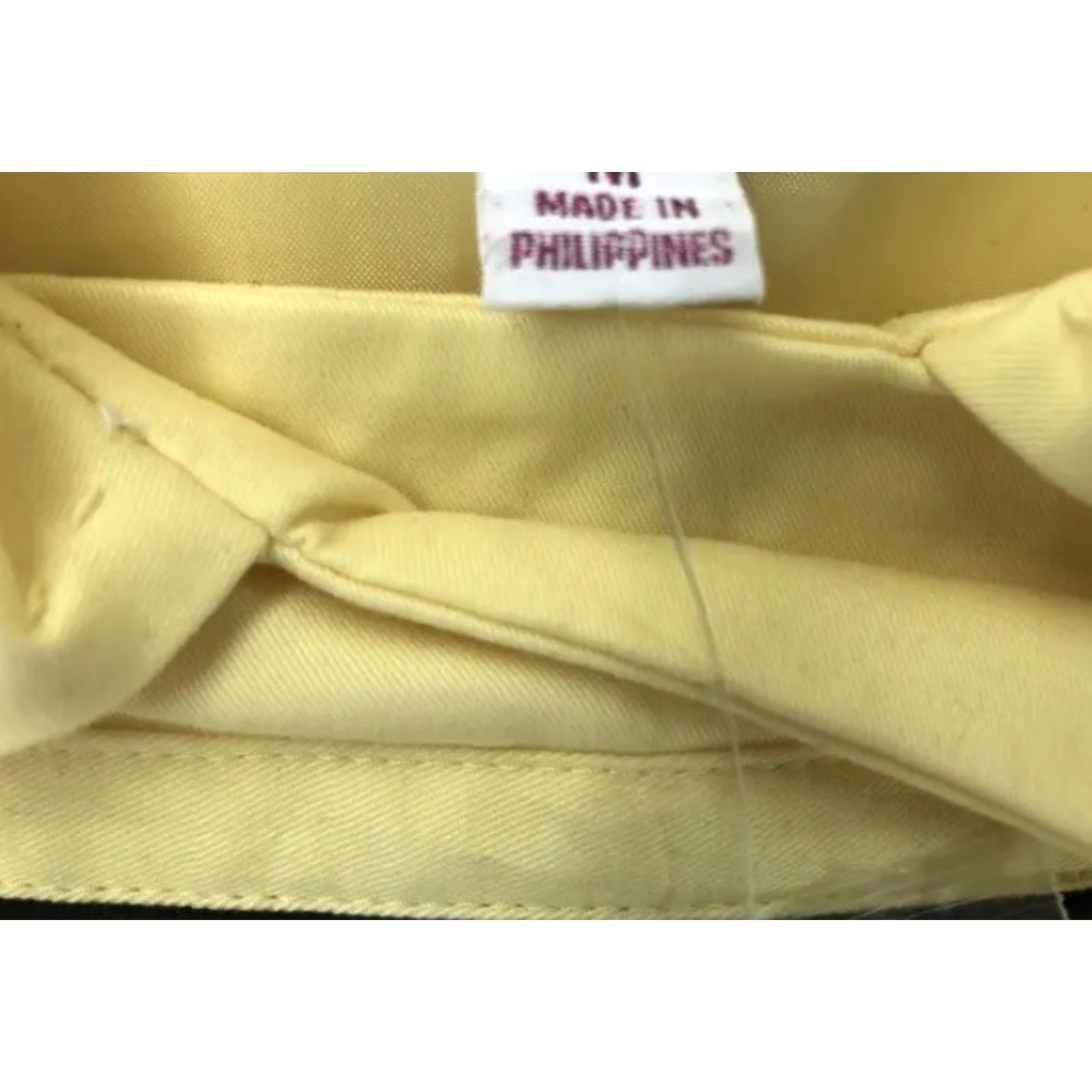 Vintage Candie's Major Flirt Banana Belted Shirt Dress Casual Women M Yellow Knee Length Belted Dress Size M / US 6-8 / IT 42-44 - 6 Thumbnail