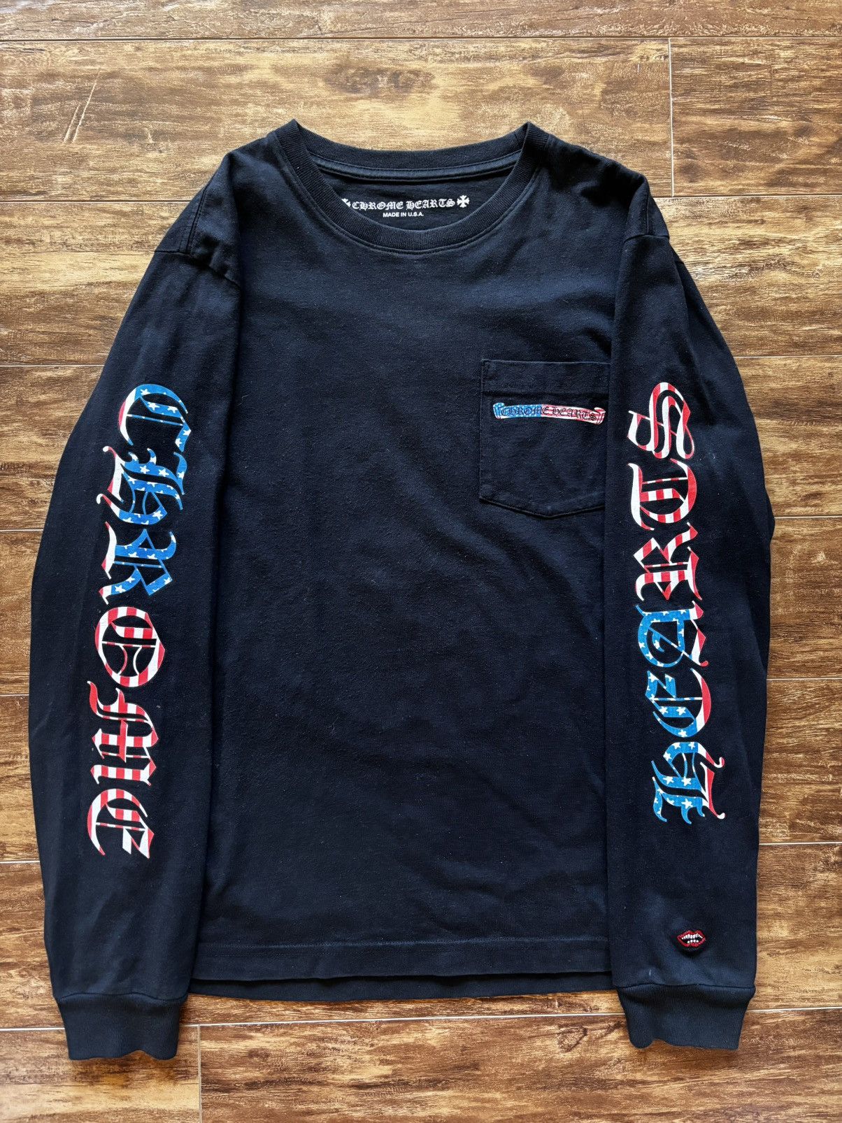 Chrome Hearts Matty Boy USA Long Sleeve Tee