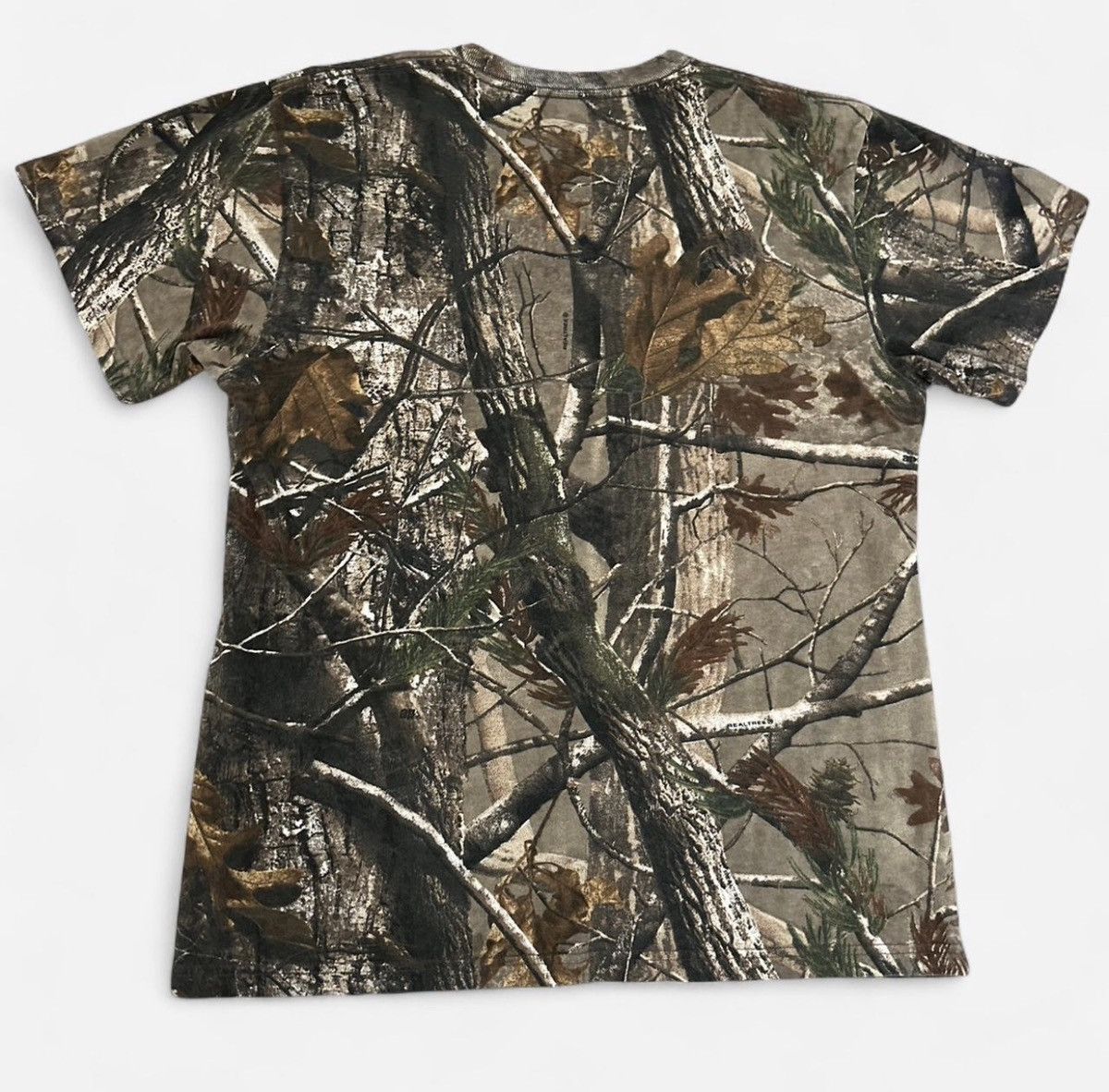 Realtree Vintage Camo Real Tree Tee Shirt Mossy Oaks crewneck Size US L / EU 52-54 / 3 - 2 Thumbnail