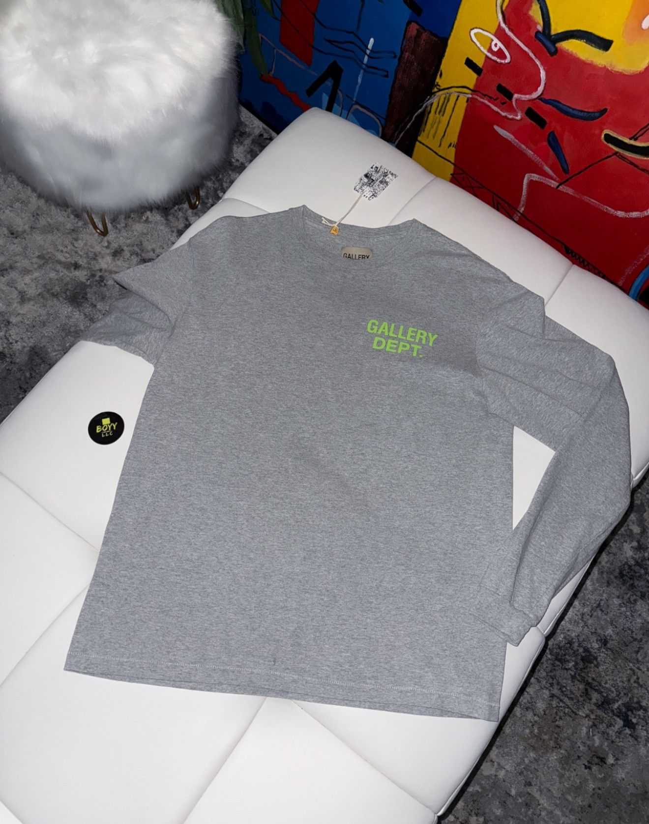 Gallery Dept. Gallery dept logo long sleeve t shirt Size US M / EU 48-50 / 2 - 2 Thumbnail