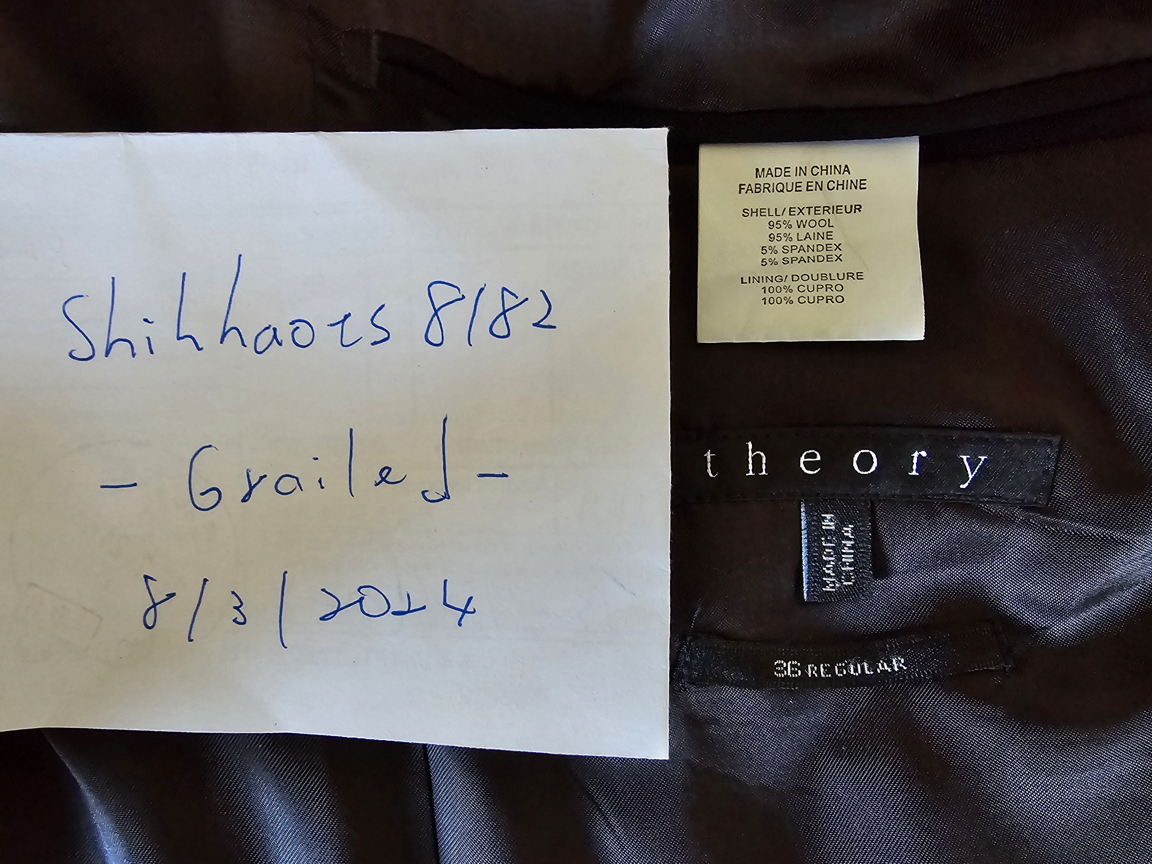 Theory Theory black blazer Size 36R - 3 Thumbnail