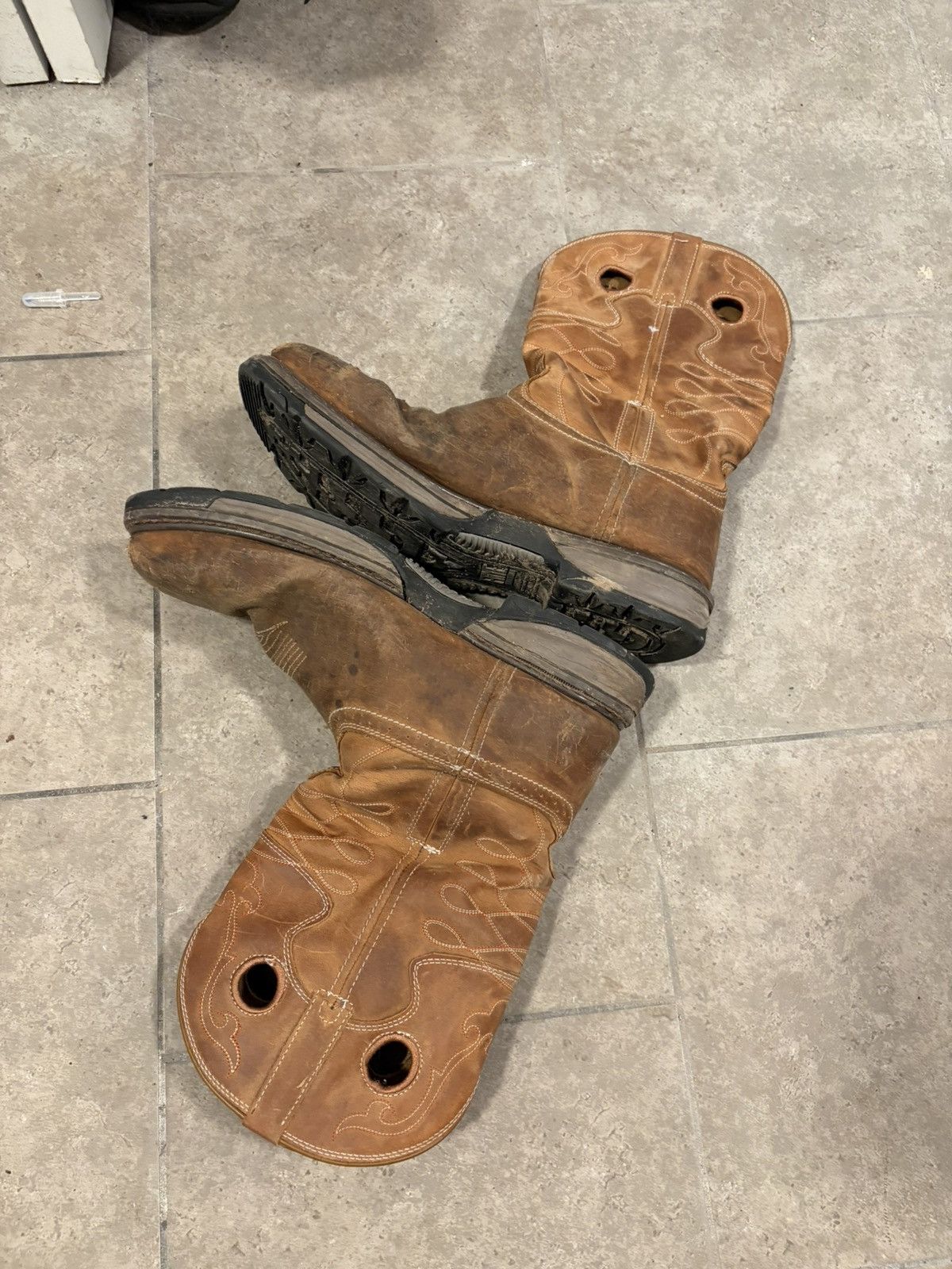 Frye Frye Supply Boots Leather Waterproof Work Slip Resistant Size US 12 / EU 45 - 16 Thumbnail