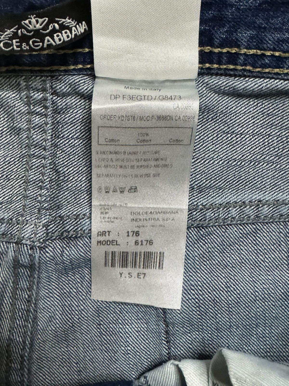 Dolce & Gabbana Dolce & Gabbana Denim jeans Size US 38 / EU 54 - 7 Thumbnail
