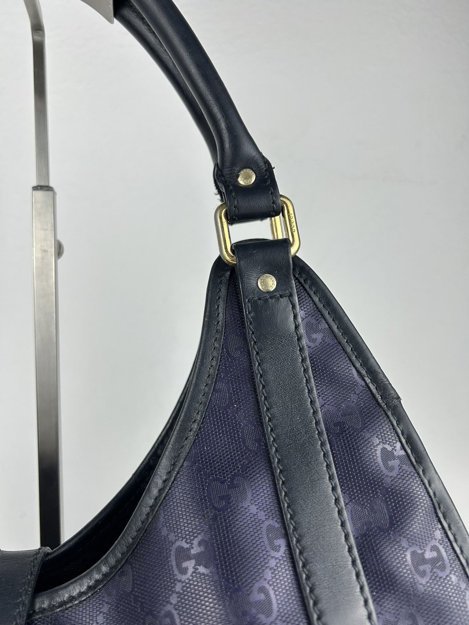 Gucci Gucci Jackie gg monogram coated canvas handbag Size ONE SIZE - 8 Thumbnail