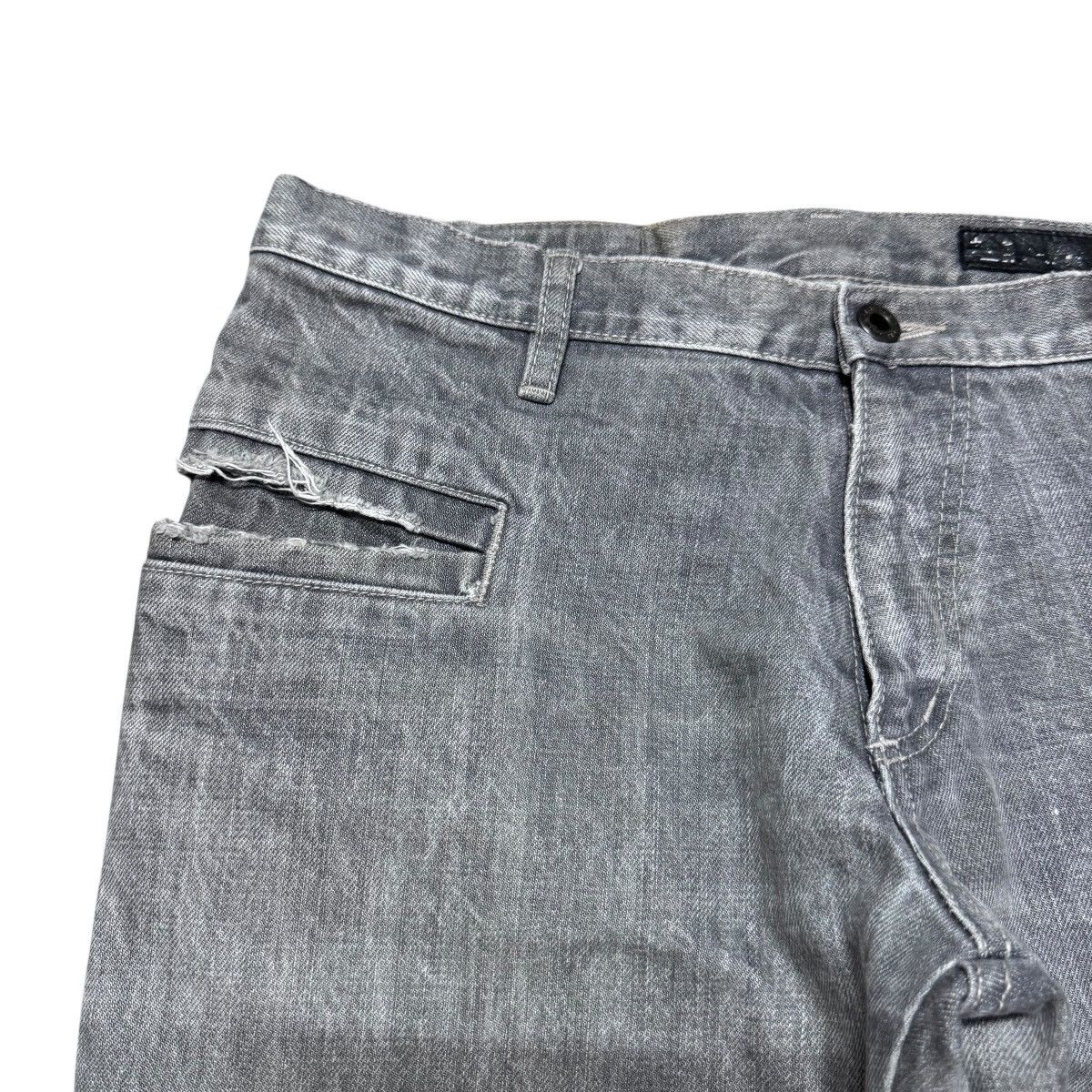L7 Real Hip L7 Real Hip Grey Denim Flare Jeans Hedi Slimane Size US 32 / EU 48 - 4 Thumbnail