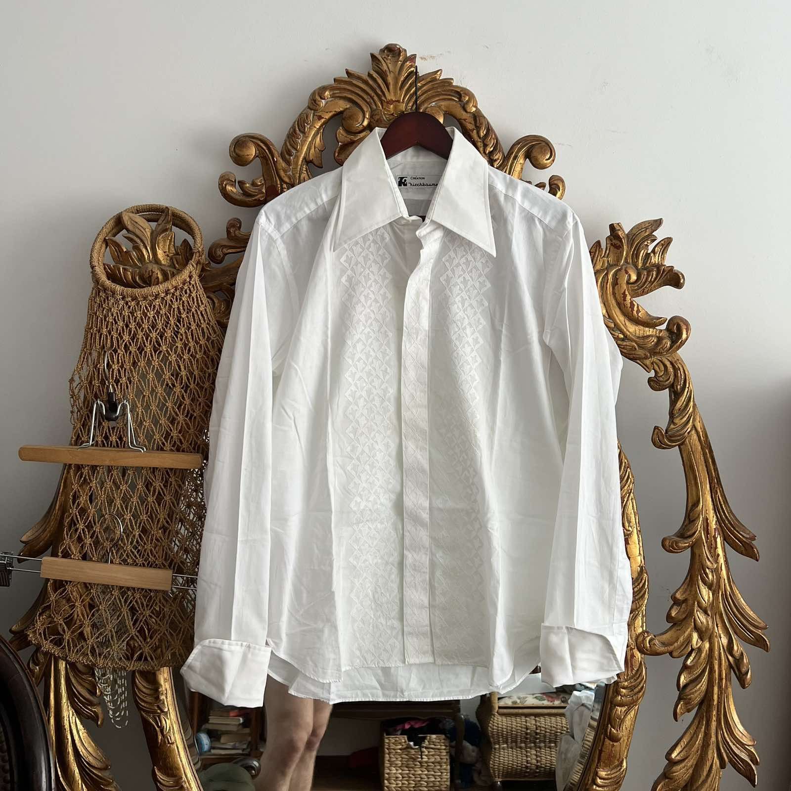 Vintage Vintage 40s German Button Up Shirt form Size US M / EU 48-50 / 2 - 1 Thumbnail