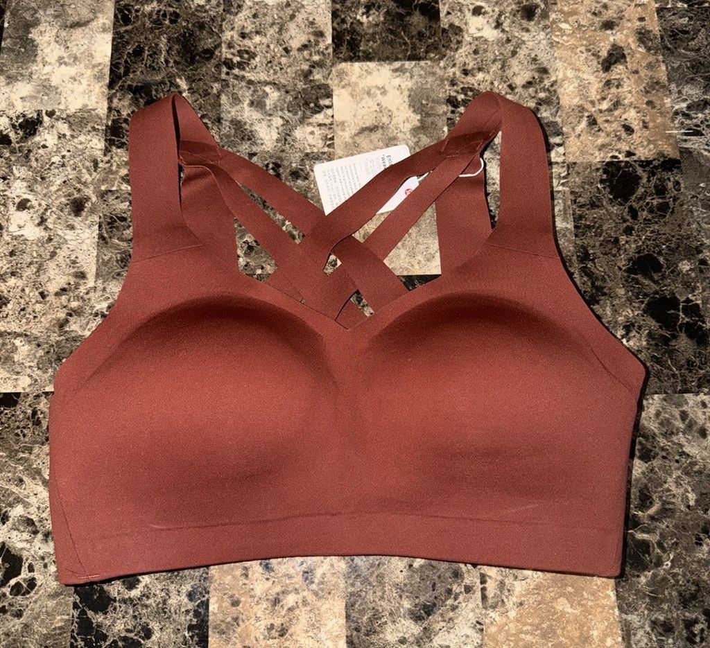 Lululemon LULULEMON ENLITE WEAVE BRA DATE BROWN COLOR SIZE 32B NWT Size S / US 4 / IT 40 - 4 Thumbnail