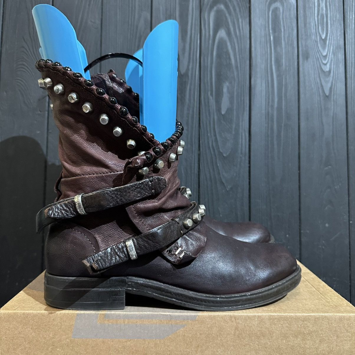 A.S.98 A.S 98 Airsteps Women’s Leather Boots Size 38 Size US 8 / IT 38 - 1 Thumbnail